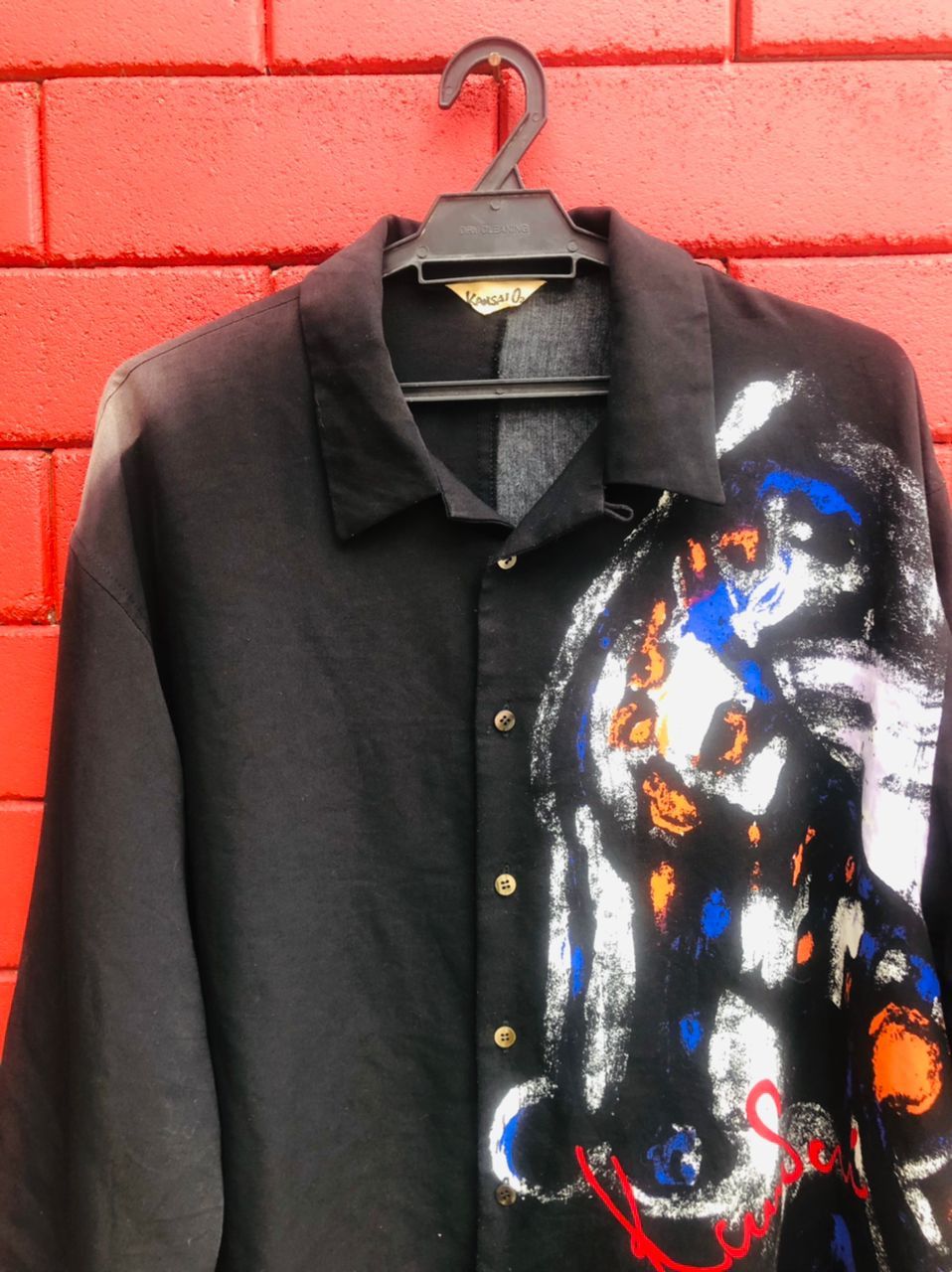 Japanese Brand Vintage Kansai Yamamoto Japanese Designer Fashion Style Size US L / EU 52-54 / 3 - 4 Thumbnail