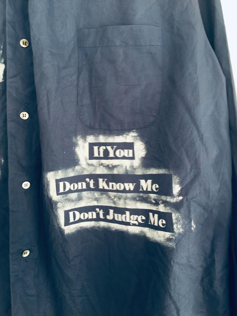 Yohji Yamamoto Vintage Yohji Yamamoto Japanese Designer Long Sleeve Shirt Size US XL / EU 56 / 4 - 6 Thumbnail