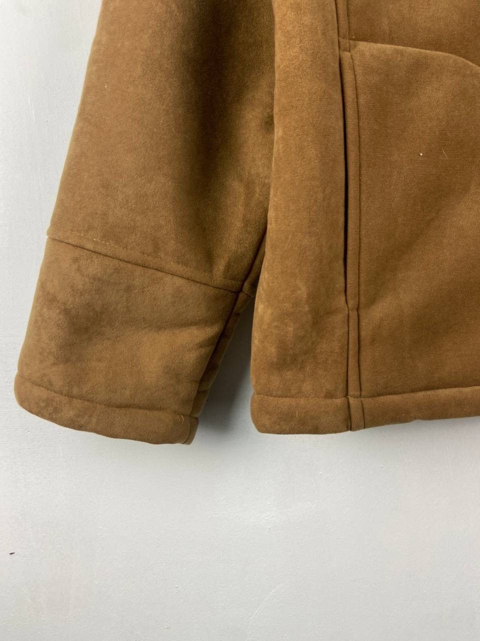 Japanese Brand Vintage Georgia Coffee Sherpa Jacket Brown Winter Size US L / EU 52-54 / 3 - 8 Thumbnail