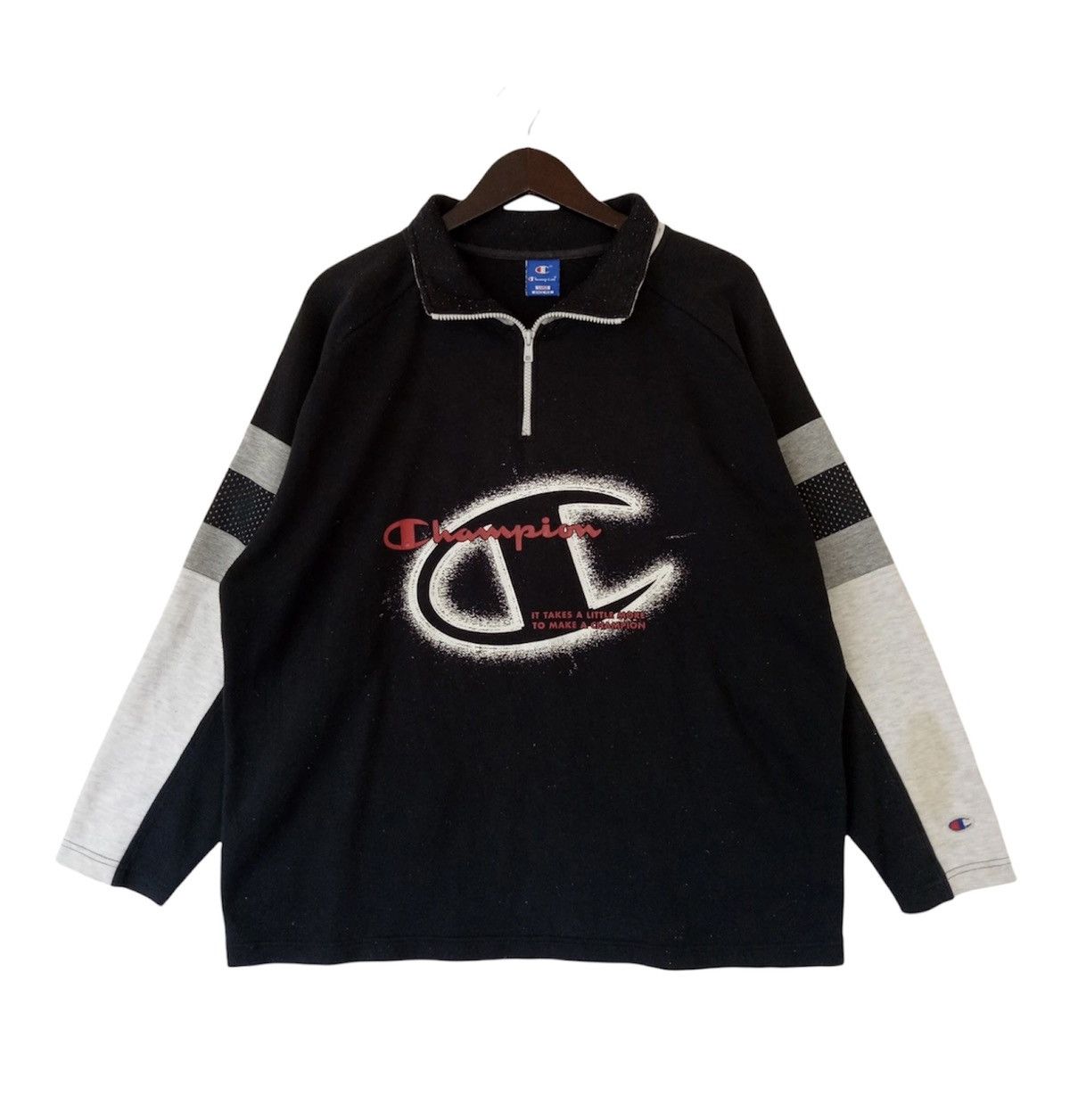 Champion CHAMPION sweatshirt hip hop rap streetwear sweater Size US L / EU 52-54 / 3 - 1 Thumbnail