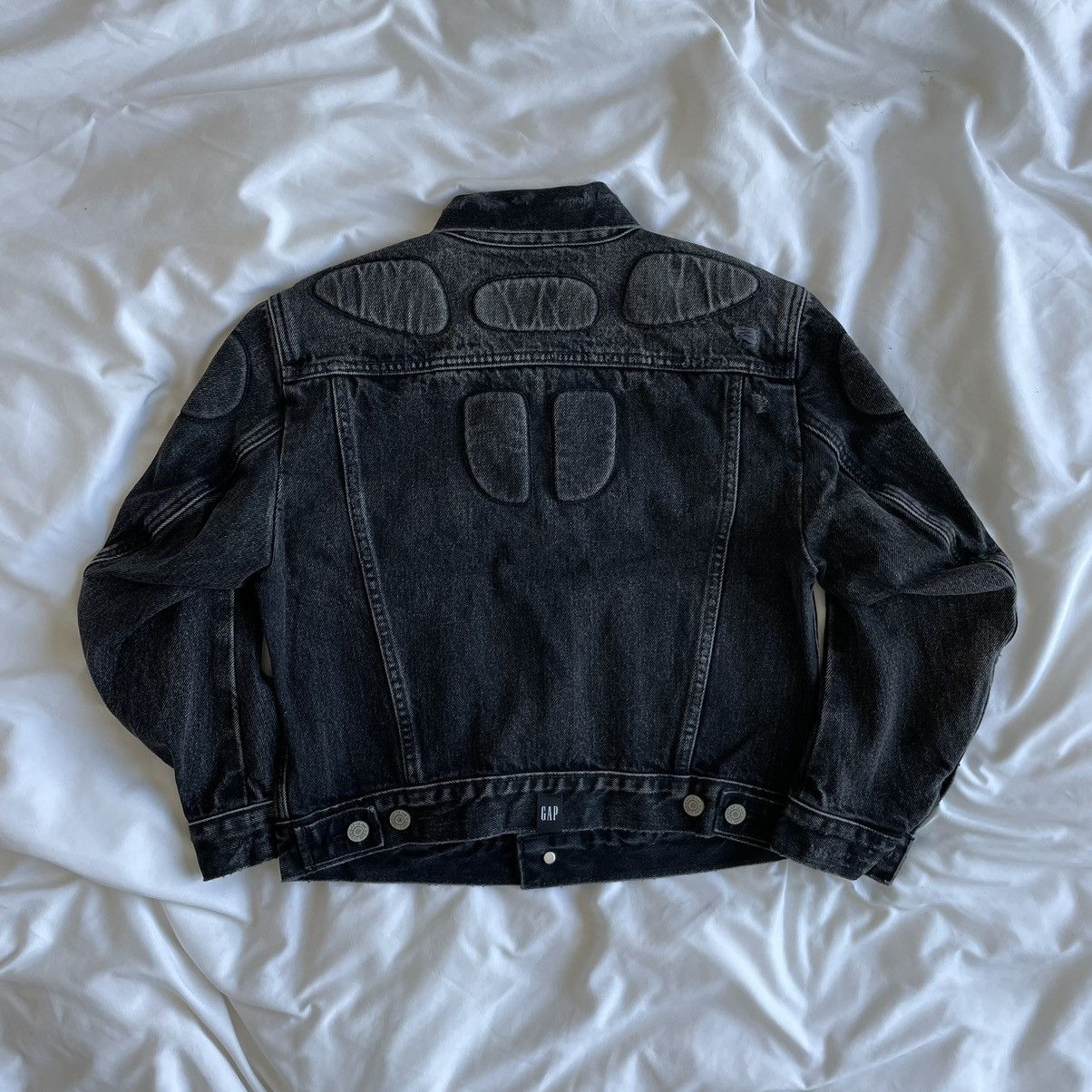 Gap *Last Drop* YEEZY GAP KIDS YGEBB BLACK DENIM JACKET | Grailed