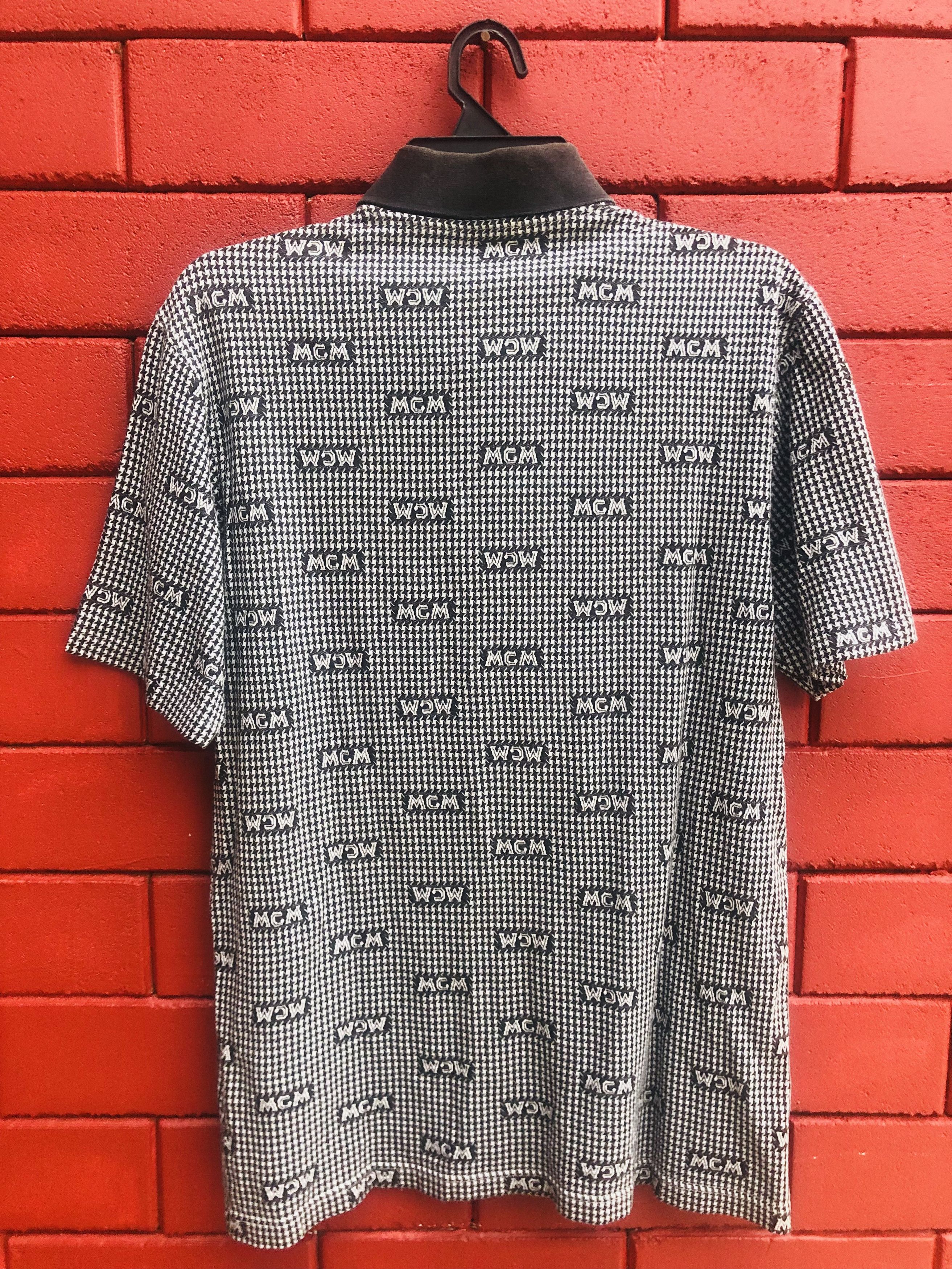 MCM × Vintage Vintage MCM Japanese Designer Fashion Style Shirt Size US M / EU 48-50 / 2 - 2 Thumbnail