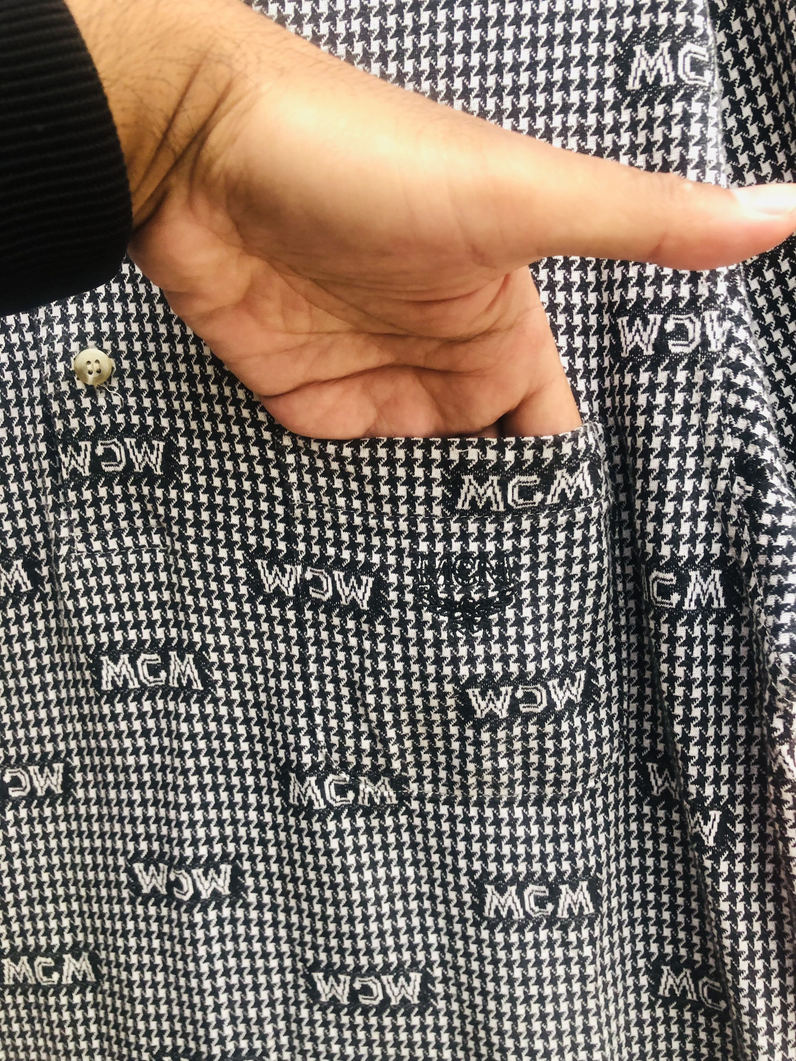 MCM × Vintage Vintage MCM Japanese Designer Fashion Style Shirt Size US M / EU 48-50 / 2 - 7 Thumbnail