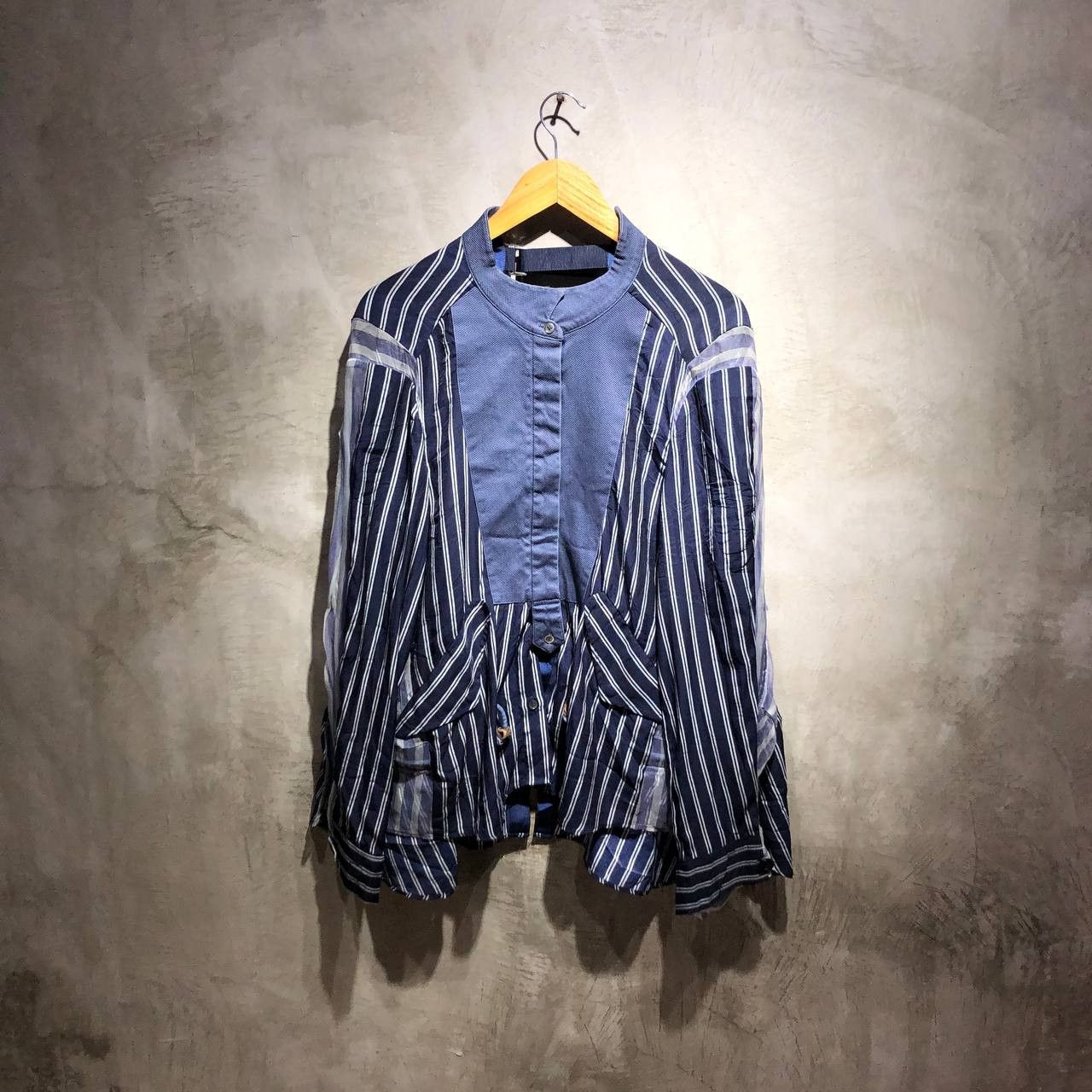 Sacai Sacai Balloon Silk Button down long sleeves Size US L / EU 52-54 / 3 - 1 Thumbnail
