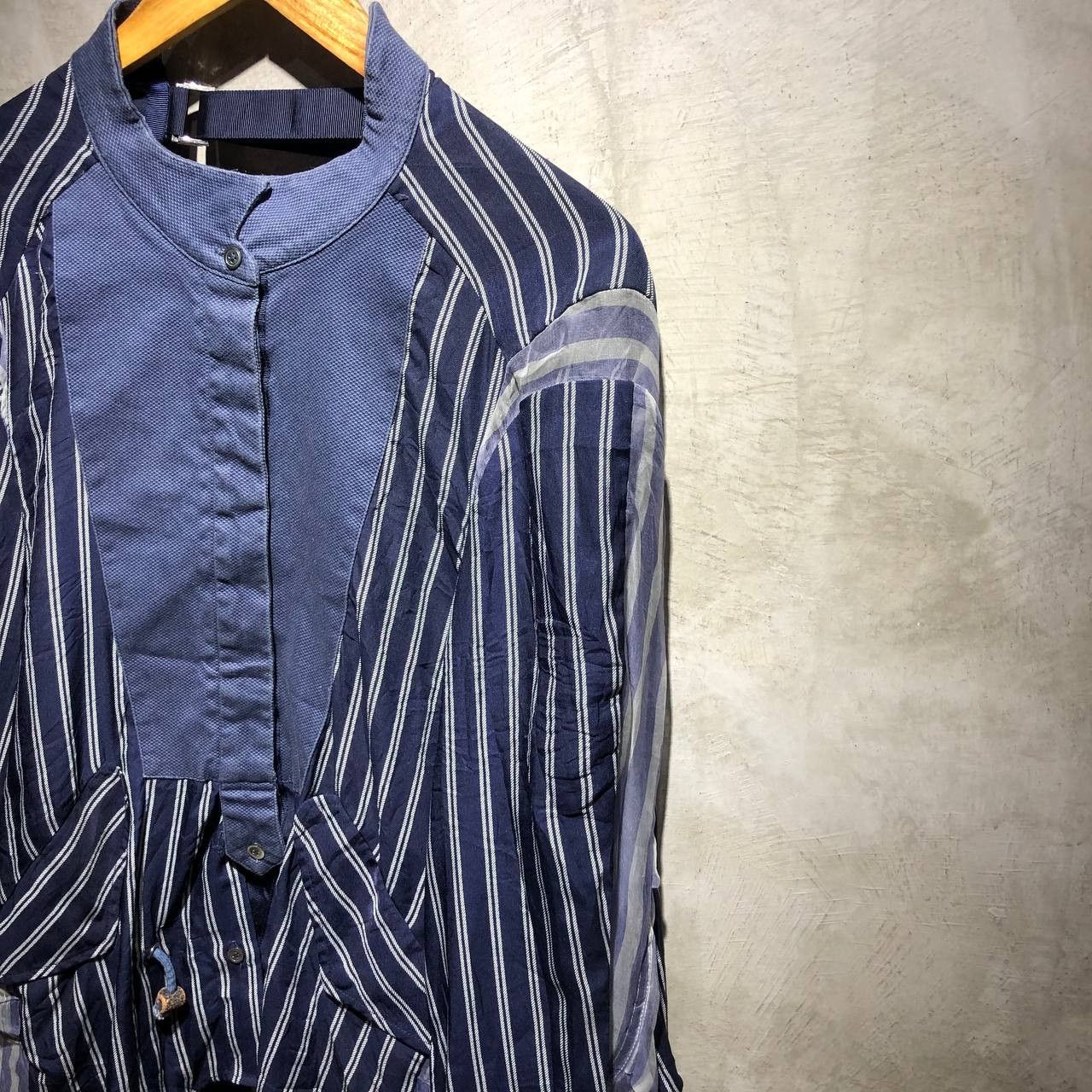 Sacai Sacai Balloon Silk Button down long sleeves Size US L / EU 52-54 / 3 - 13 Thumbnail