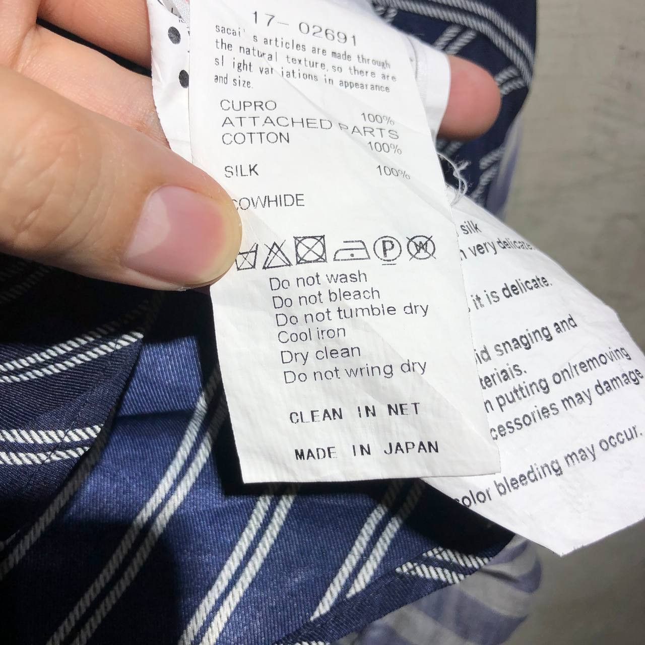 Sacai Sacai Balloon Silk Button down long sleeves Size US L / EU 52-54 / 3 - 25 Thumbnail