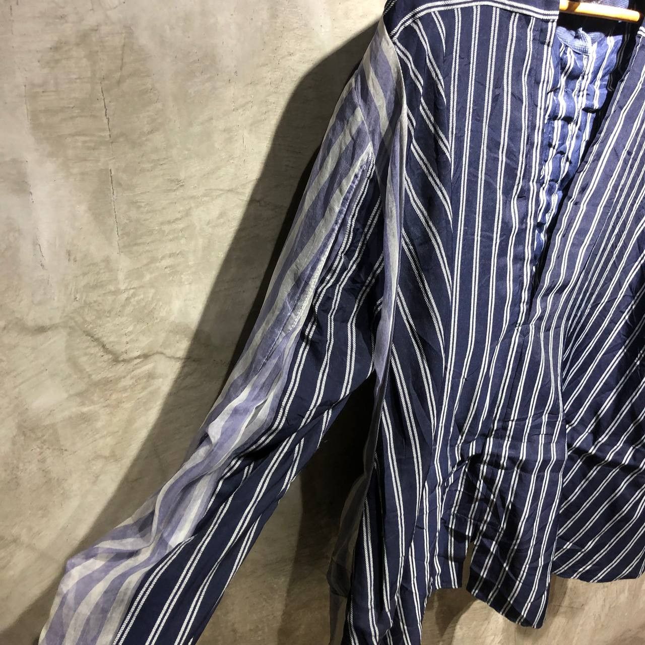Sacai Sacai Balloon Silk Button down long sleeves Size US L / EU 52-54 / 3 - 8 Thumbnail