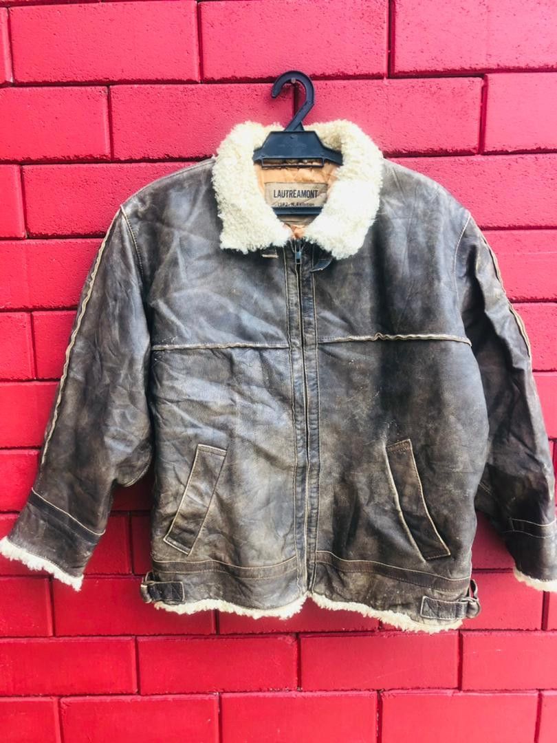 Japanese Brand Vintage Lautreamont Japanese Designer Fashion Style Leather Size US M / EU 48-50 / 2 - 1 Thumbnail