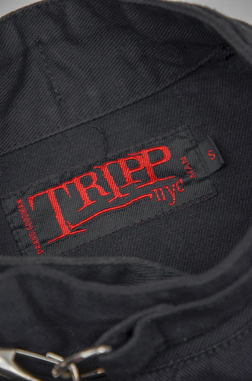 Seditionaries × Tripp NYC × Vintage TRIPP NYC Black Denim Bondage Size US S / EU 44-46 / 1 - 7 Thumbnail