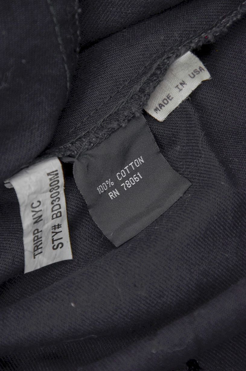 Seditionaries × Tripp NYC × Vintage TRIPP NYC Black Denim Bondage Size US S / EU 44-46 / 1 - 9 Thumbnail