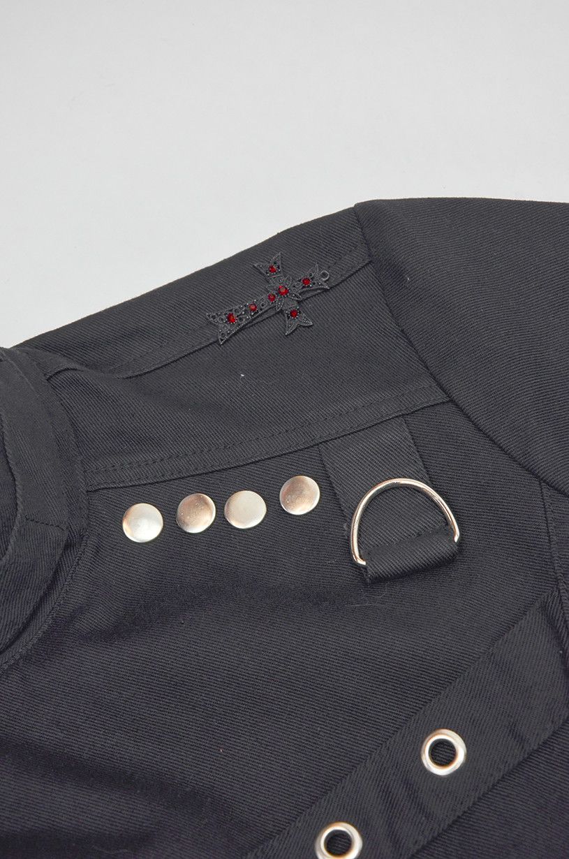 Seditionaries × Tripp NYC × Vintage TRIPP NYC Black Denim Bondage Size US S / EU 44-46 / 1 - 5 Thumbnail