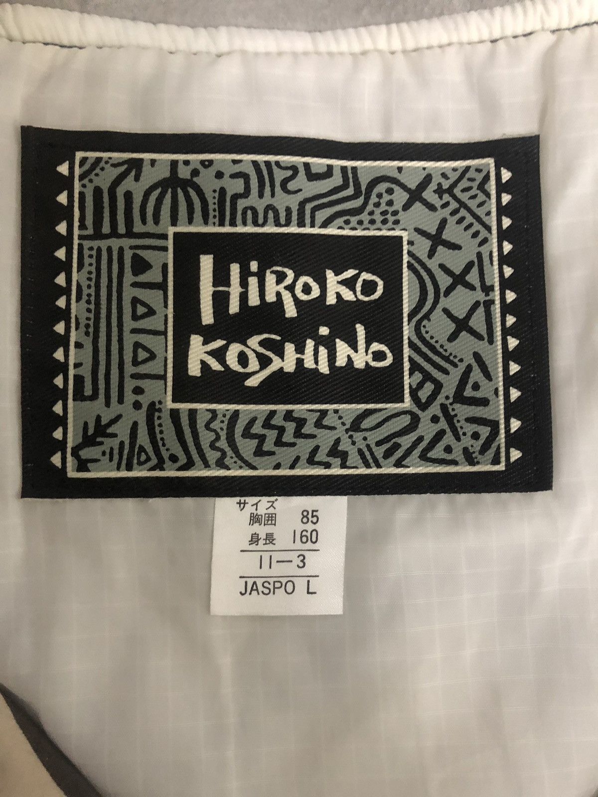 Japanese Brand Japanese Brand Hiroko Koshino Warm Jacket With Hoodie Size US L / EU 52-54 / 3 - 8 Thumbnail