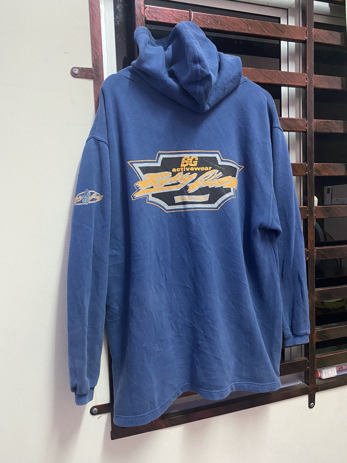 Body Glove Vintage 90s Surf Hoodie / Vintage Body Glove Hoodie Size US L / EU 52-54 / 3 - 3 Thumbnail