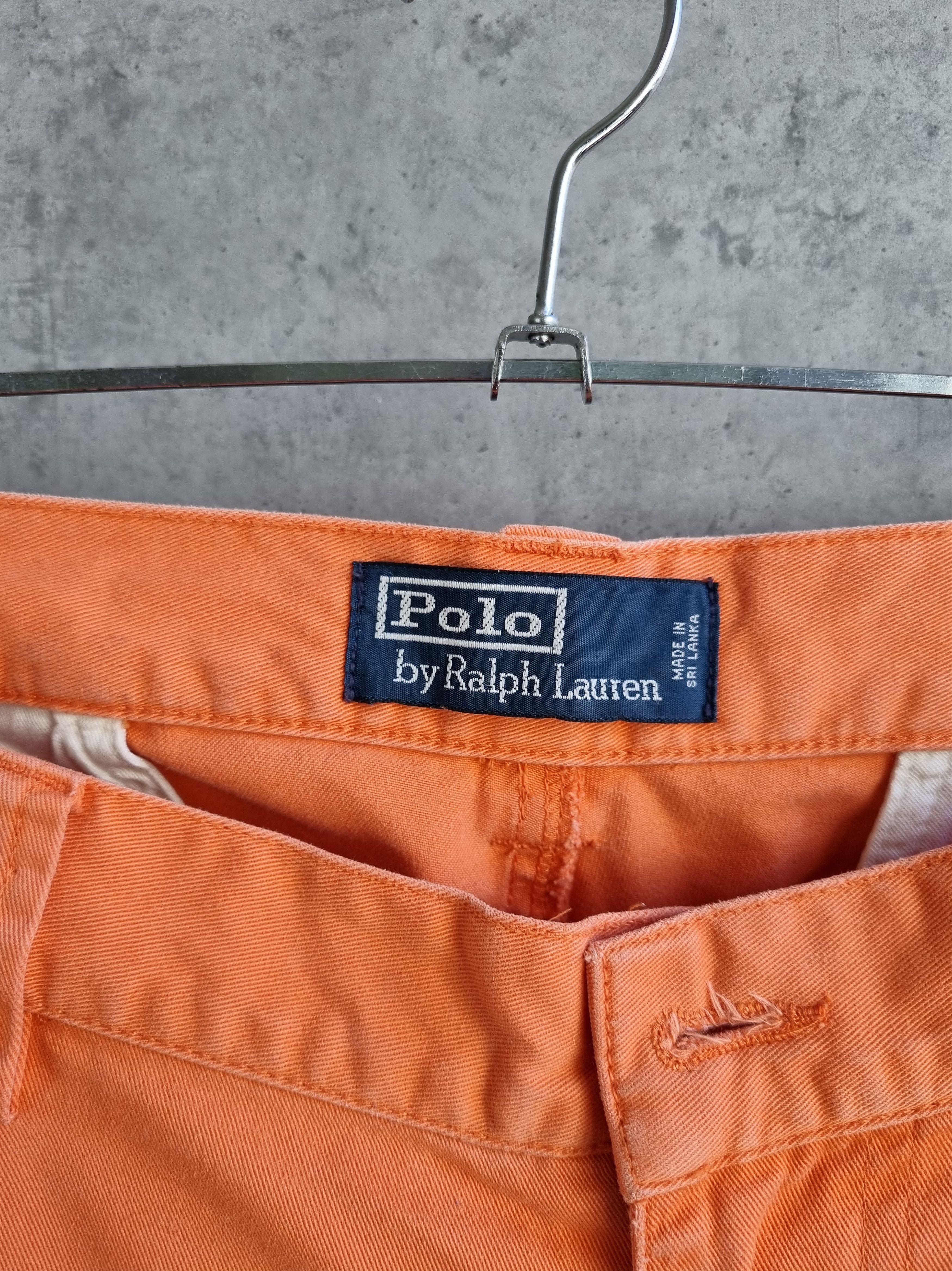 Polo Ralph Lauren × Vintage Rare Polo by RALPH LAUREN Cargo Orange Military Pants Size US 34 / EU 50 - 5 Thumbnail