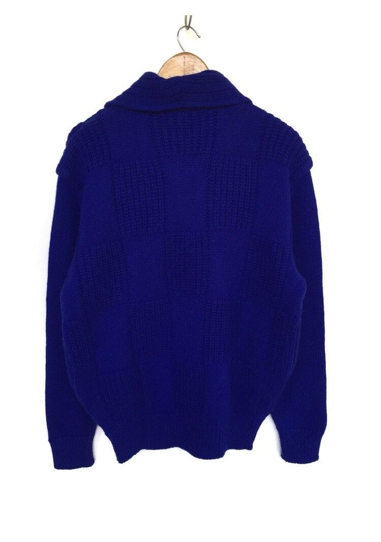 Issey Miyake GRAIL🔥Issey Miyake Men Shawl Collar O/S Knitwear Size US L / EU 52-54 / 3 - 5 Thumbnail