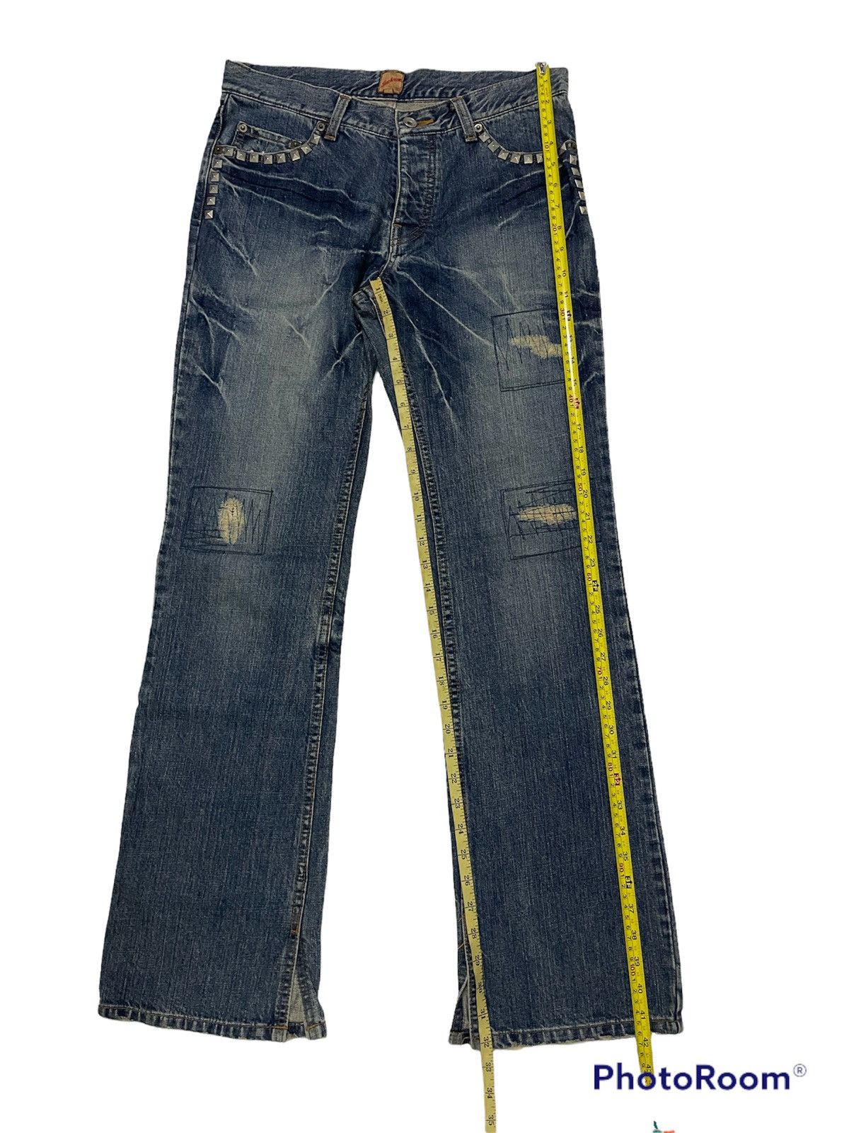 JACKROSE × Japanese Brand Vintage Jack Rose Distressed Denim Size US 31 - 7 Thumbnail
