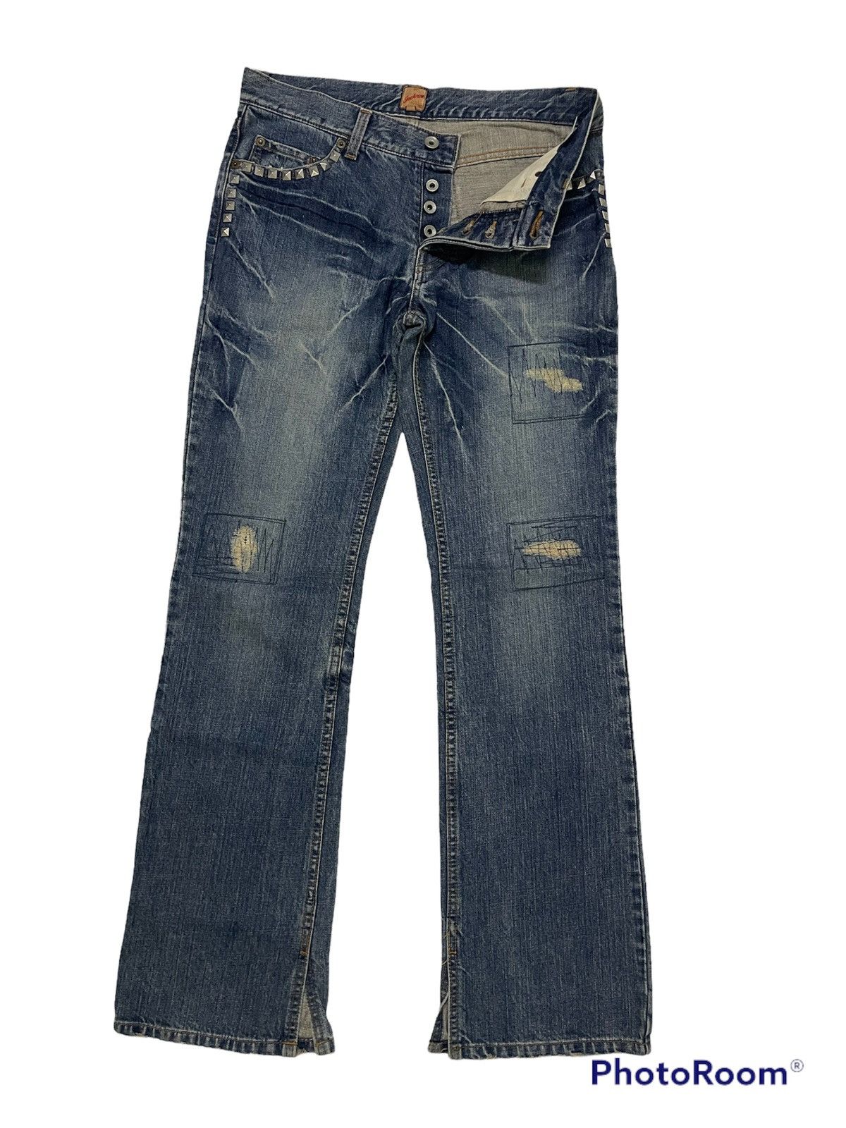 JACKROSE × Japanese Brand Vintage Jack Rose Distressed Denim Size US 31 - 2 Thumbnail