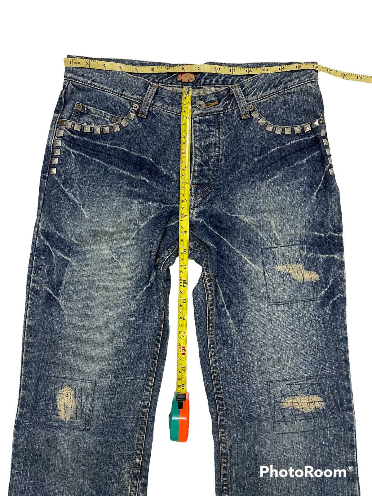 JACKROSE × Japanese Brand Vintage Jack Rose Distressed Denim Size US 31 - 6 Thumbnail