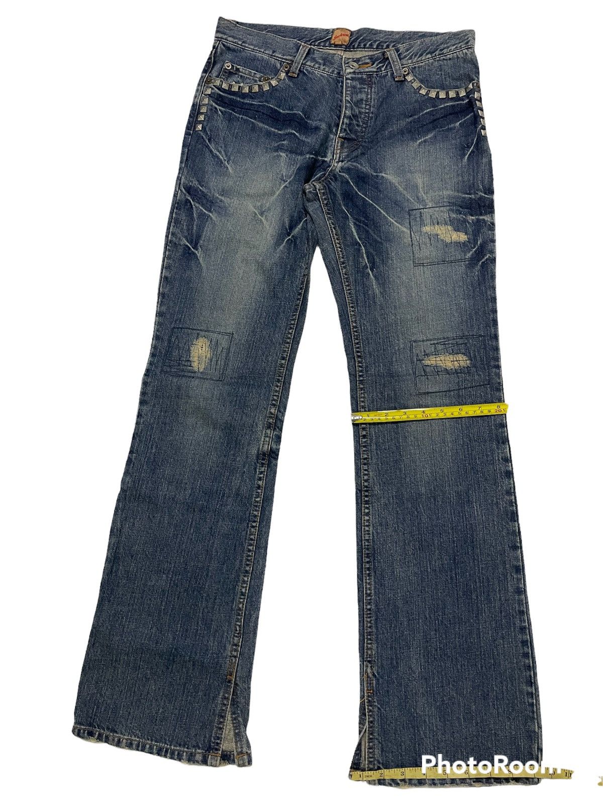 JACKROSE × Japanese Brand Vintage Jack Rose Distressed Denim Size US 31 - 9 Thumbnail