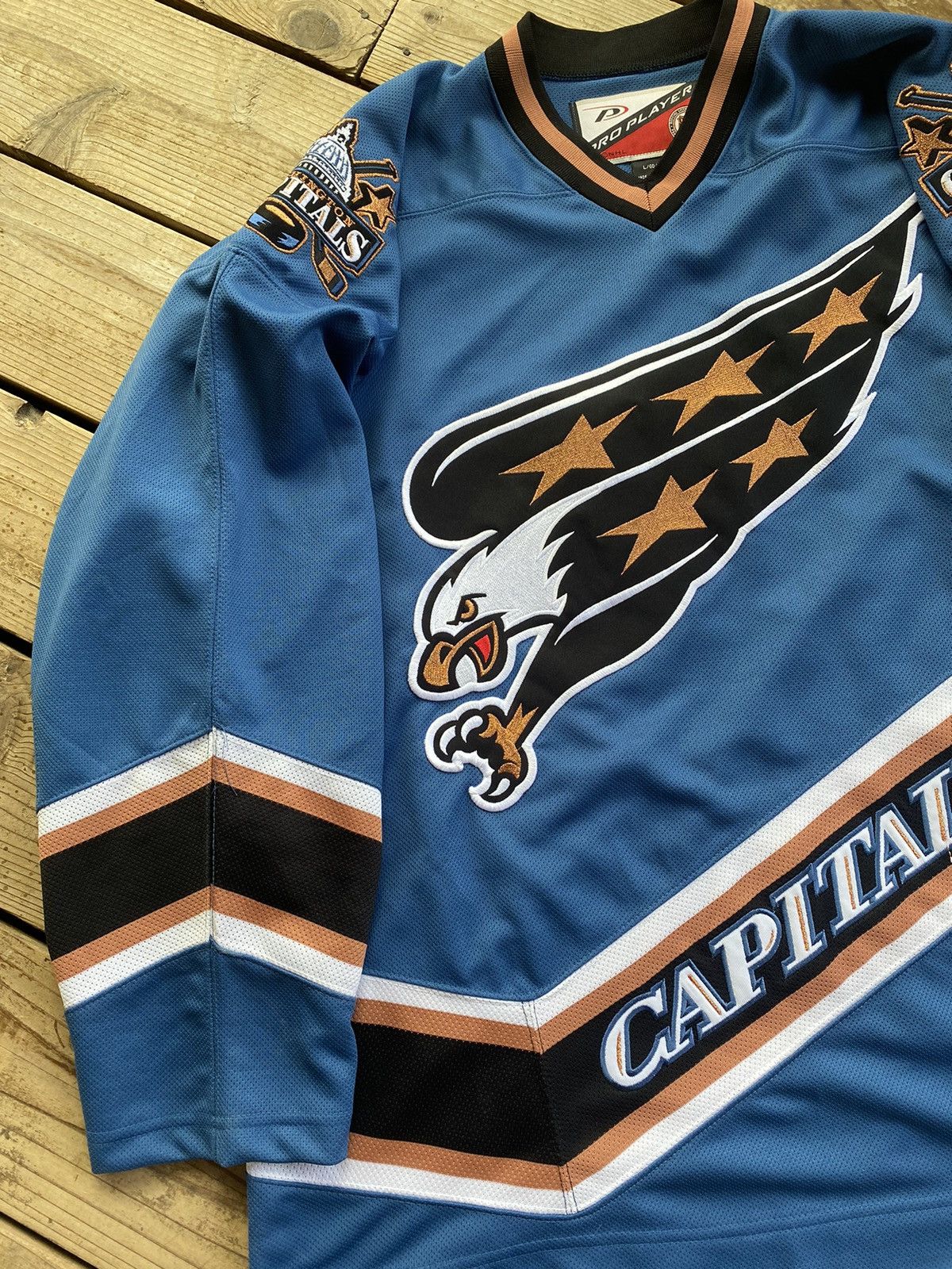 Pro Player Vintage Washington Capitals Screaming Eagle Jersey ProPlayer Size US L / EU 52-54 / 3 - 2 Thumbnail