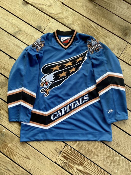 Buy the Vintage Washington Capitals NHL Hockey Jersey Men's Size