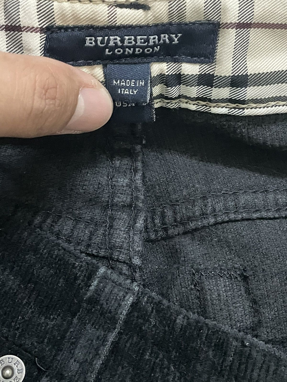 Burberry × Vintage Vintage Burberry Corduroy Pants Size US 30 / EU 46 - 7 Thumbnail