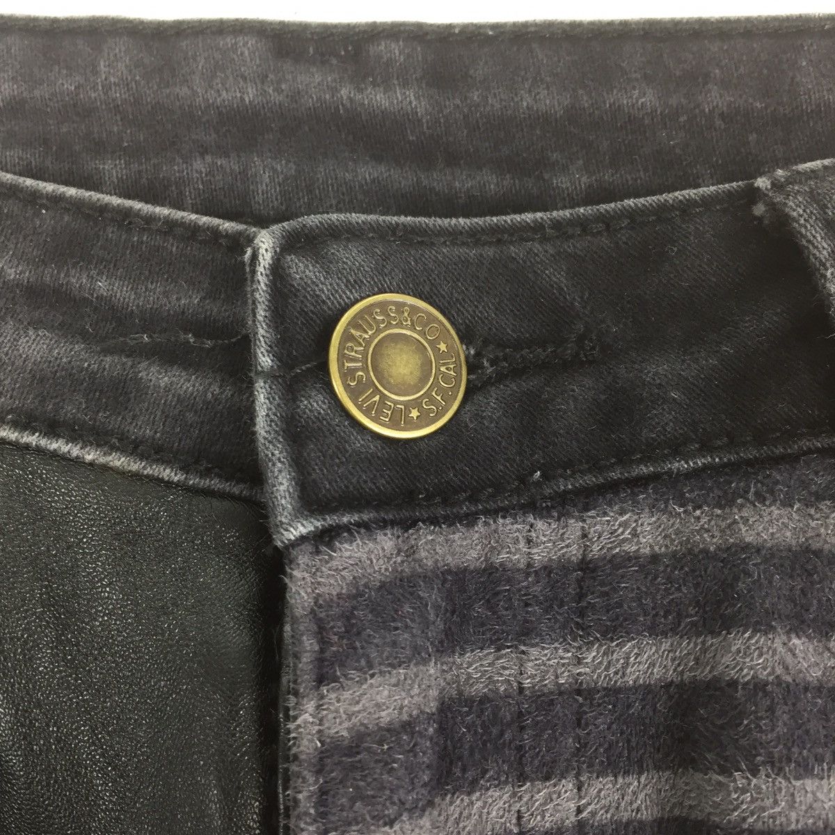 Japanese Brand × Seditionaries Japanese brand tactical pocket zipper patchwork pu leather Size 28" / US 6 / IT 42 - 5 Thumbnail