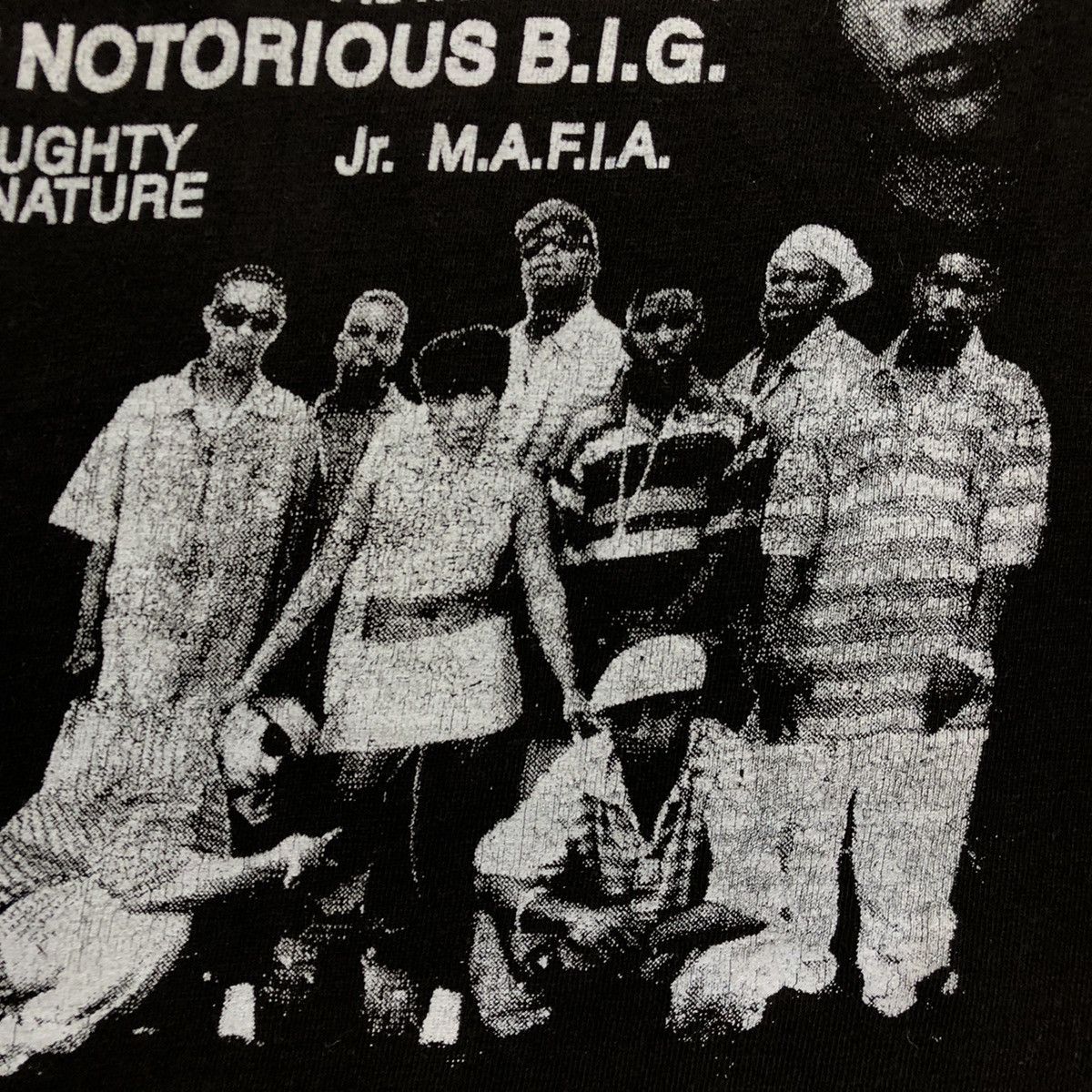 Rap Tees Vintage 90s Bad Boys Tour Shirt Notorious BIG Jodeci Rap Tee Size US M / EU 48-50 / 2 - 10 Thumbnail