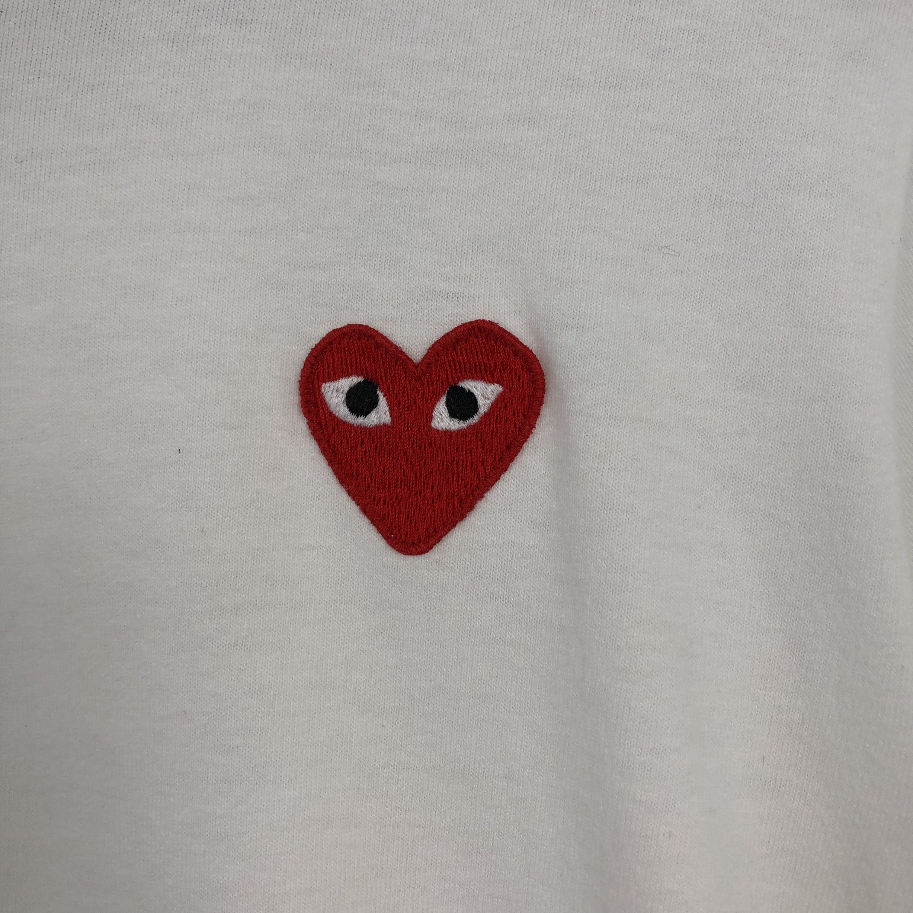 Comme des Garcons × Comme des Garcons PLAY × Japanese Brand Vintage Comme Des Garçon PLAY Tshirt Size S / US 4 / IT 40 - 2 Thumbnail