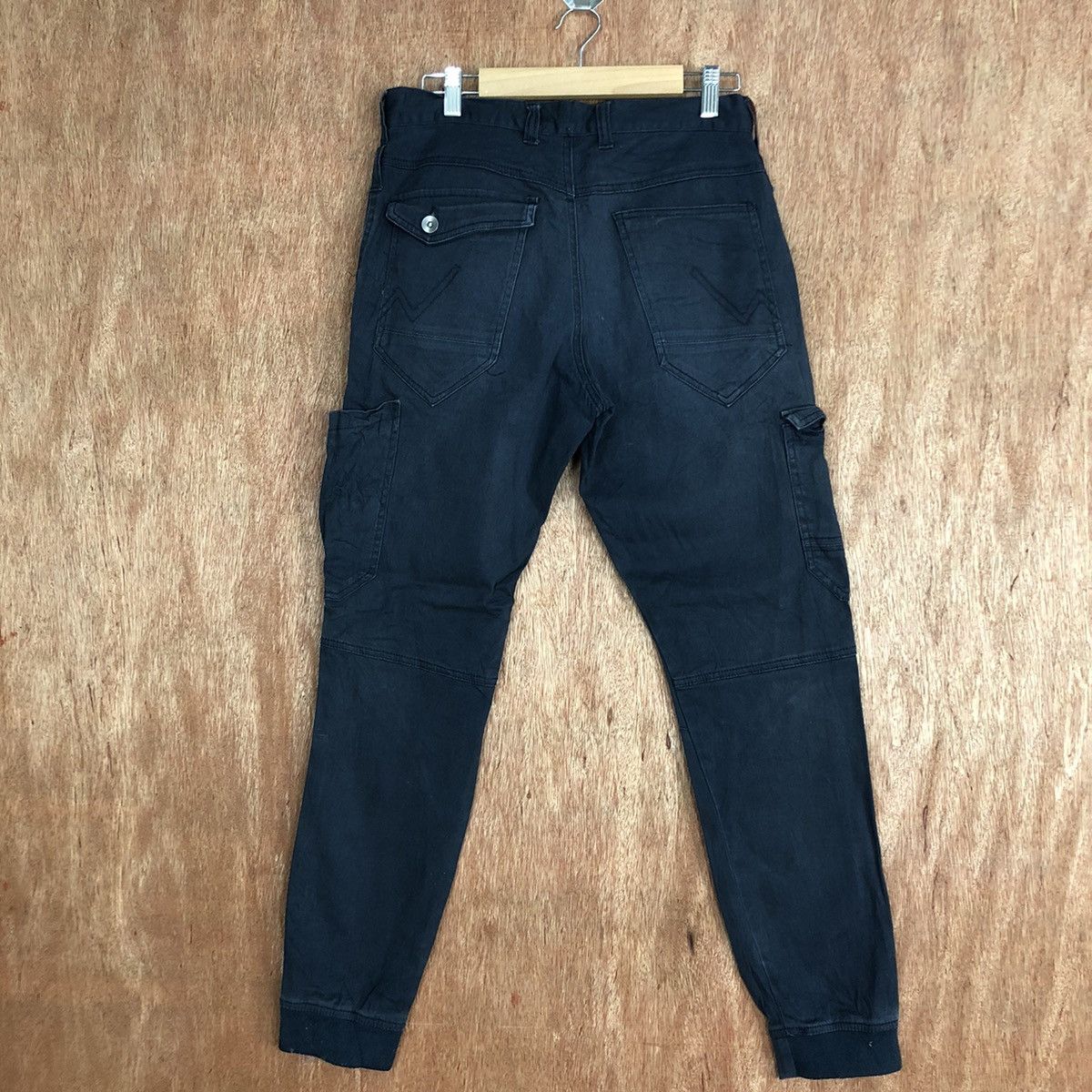 Japanese Brand Jogger Stretch Multipocket Cargo Pants #c821 Size US 29 - 9 Thumbnail