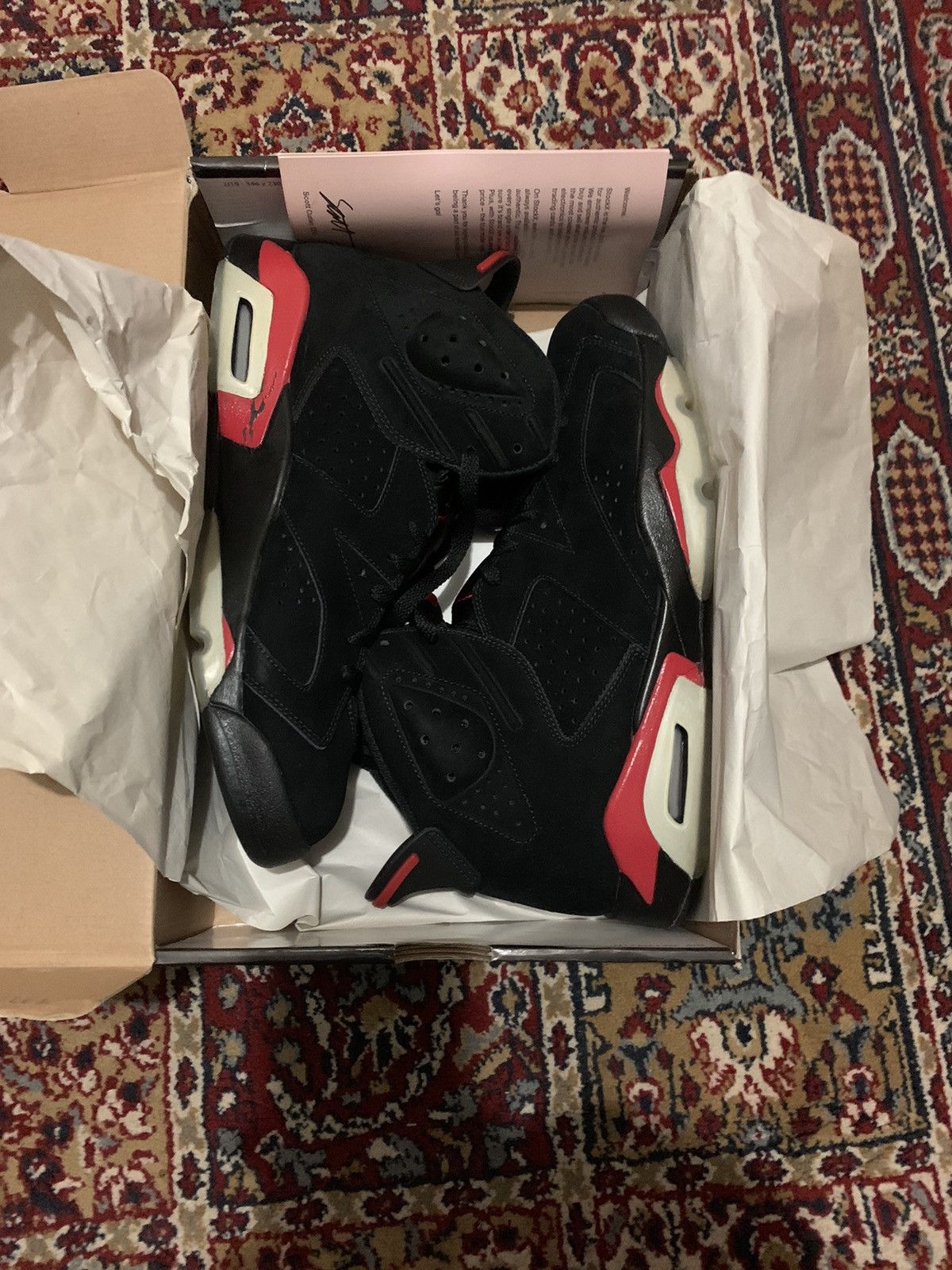 Jordan Brand AIR JORDAN 6 RETRO Size US 11.5 / EU 44-45 - 17 Thumbnail