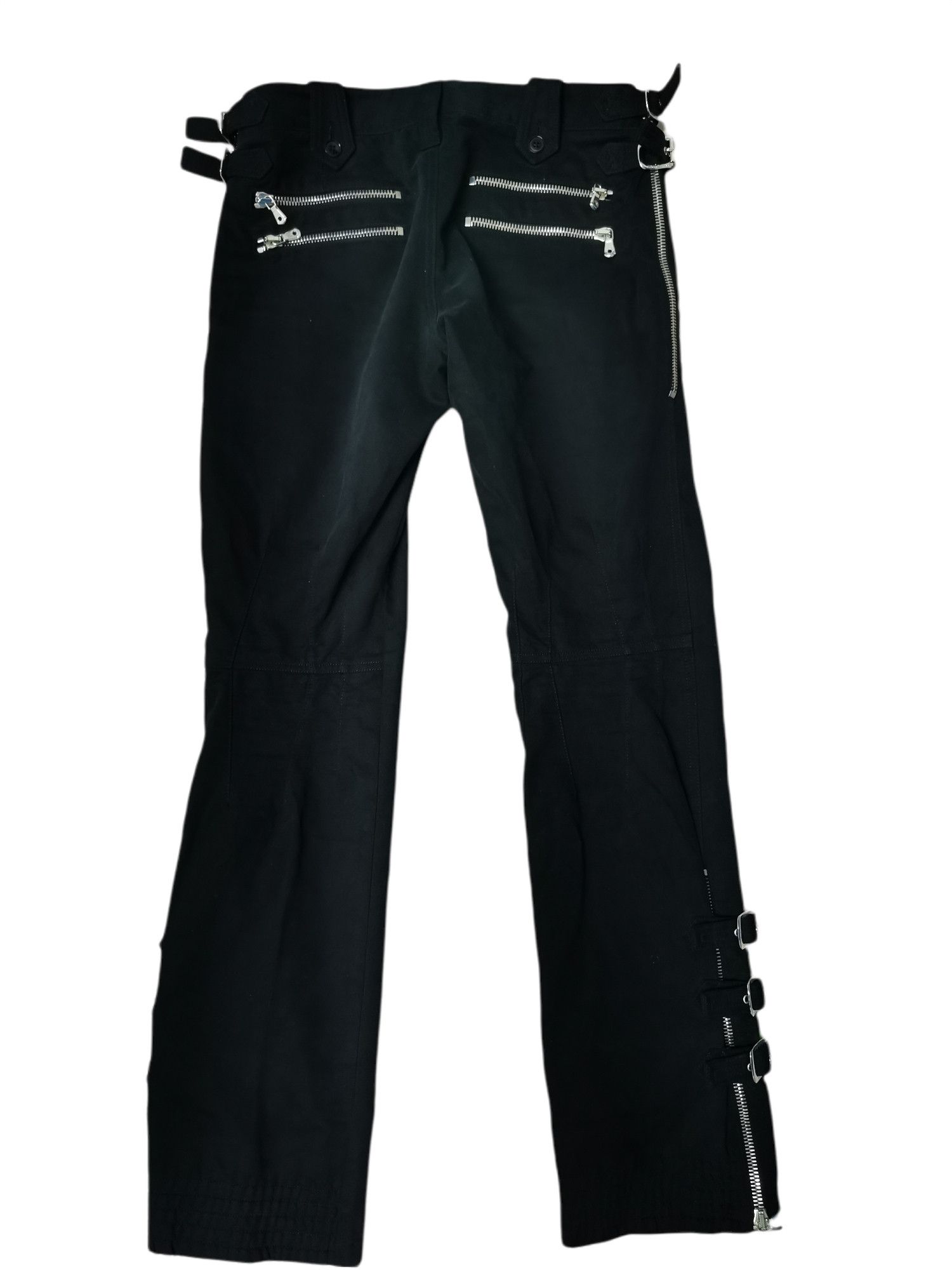 Dolce & Gabbana AW2006 Dolce & Gabbana Multi Buckle Dark Cargo Pants Size US 28 / EU 44 - 6 Thumbnail