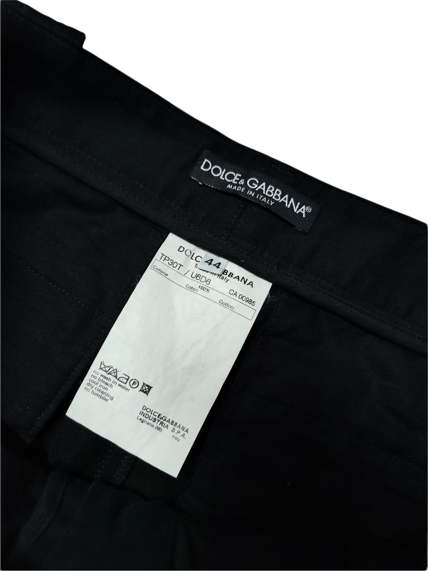 Dolce & Gabbana AW2006 Dolce & Gabbana Multi Buckle Dark Cargo Pants Size US 28 / EU 44 - 5 Thumbnail