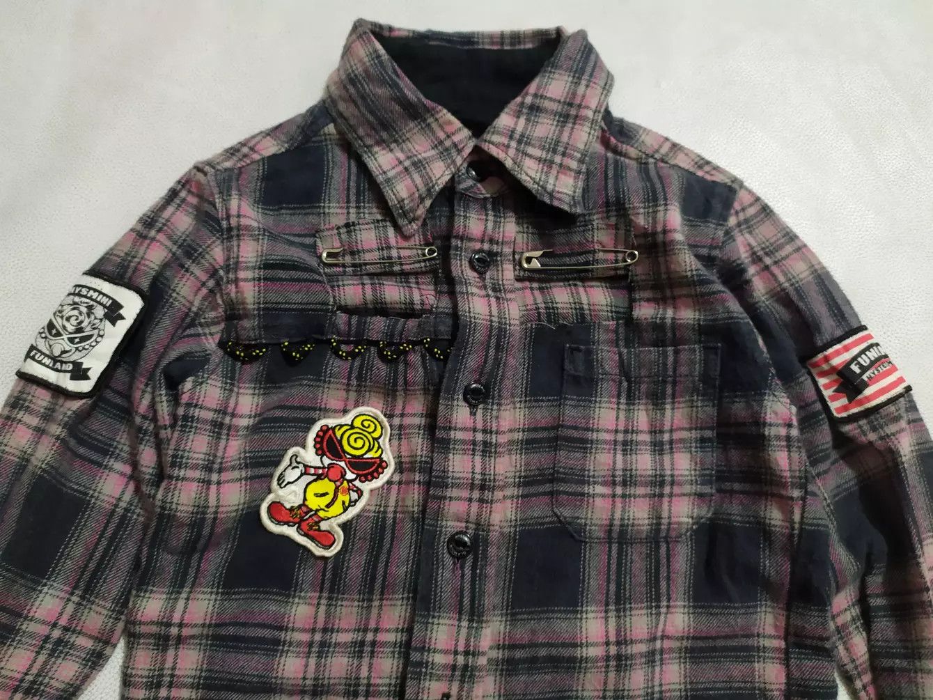 Hysteric Glamour Custom Masked Made From Hysteric Glamour Kids Shirt Size ONE SIZE - 11 Thumbnail