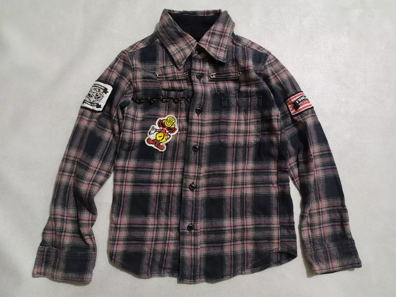 Hysteric Glamour Custom Masked Made From Hysteric Glamour Kids Shirt Size ONE SIZE - 10 Thumbnail