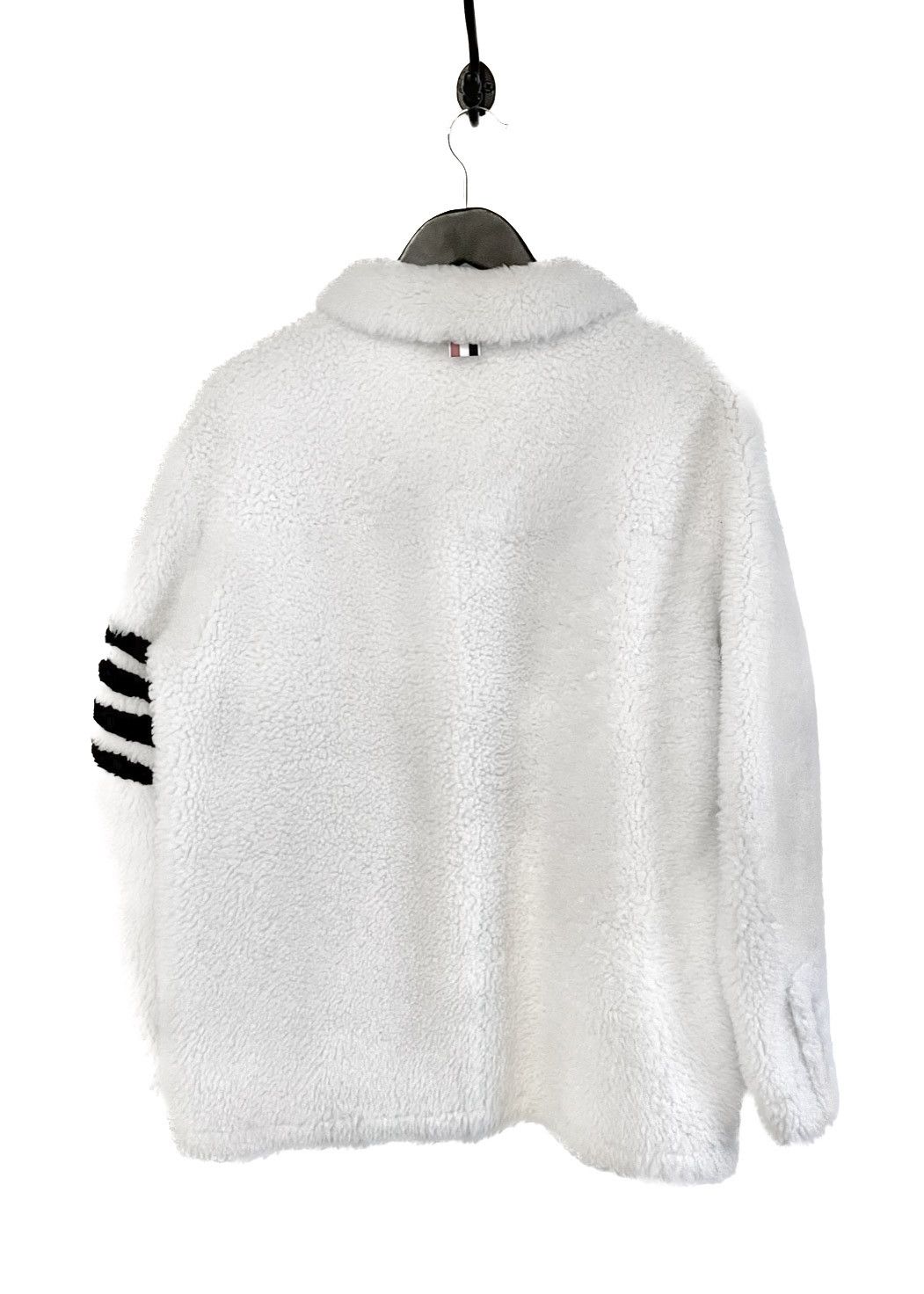 Thom Browne Thom Browne Ivory Shearling Jacket Size S / US 4 / IT 40 - 4 Thumbnail