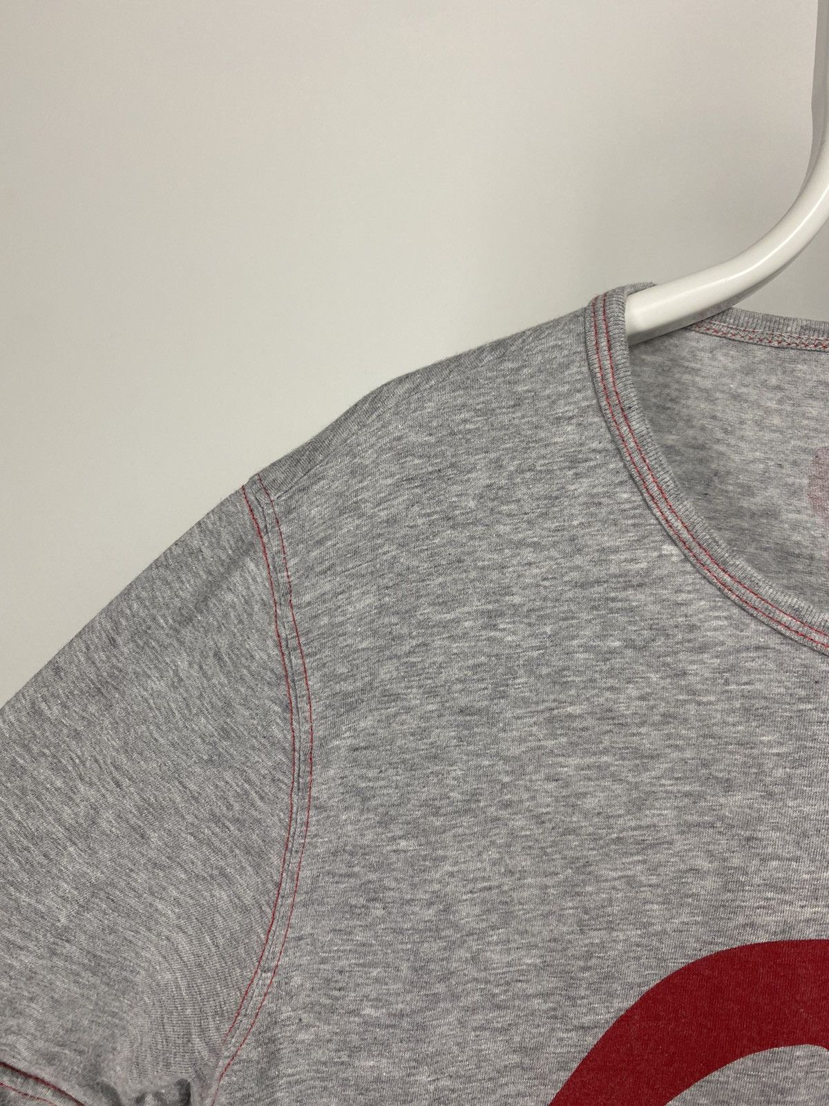 Evisu × Japanese Brand × Vintage Evisu EU ED vintage T-shirt big seagull logo red in grey Size US M / EU 48-50 / 2 - 6 Thumbnail