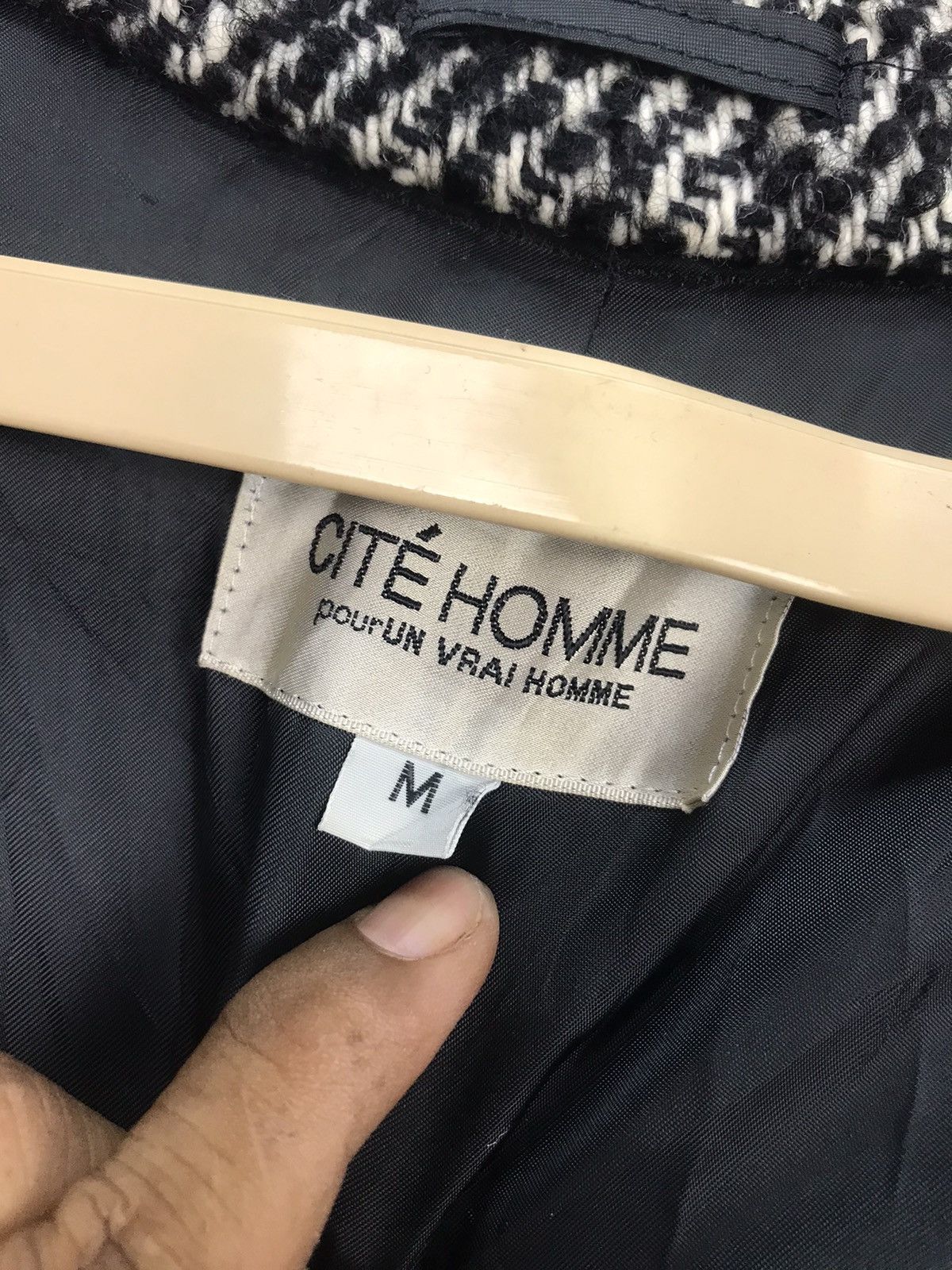 Japanese Brand Cite homme button up wool long jacket Size US M / EU 48-50 / 2 - 3 Thumbnail