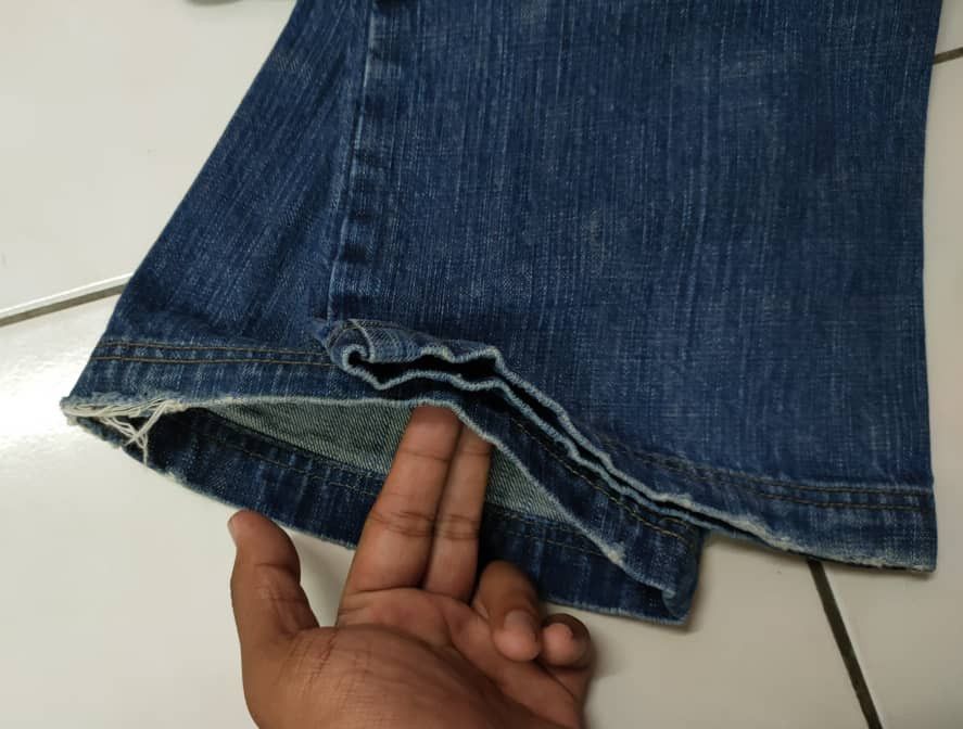 Other Blue Cross 964 Paint Splash denim Size US 28 / EU 44 - 3 Thumbnail