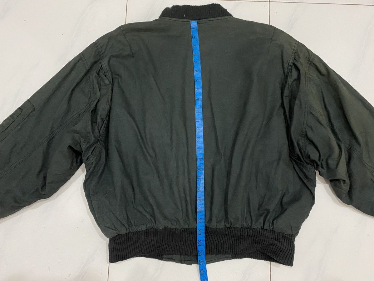 Vintage VTG Aviator US Navy Bomber Jacket Size US L / EU 52-54 / 3 - 11 Thumbnail