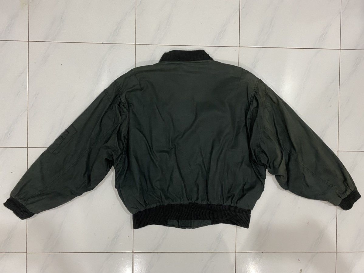 Vintage VTG Aviator US Navy Bomber Jacket Size US L / EU 52-54 / 3 - 10 Thumbnail