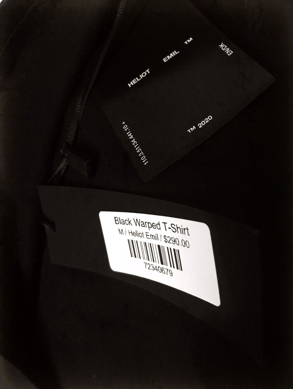 Heliot Emil WARPED T-SHIRT Size US M / EU 48-50 / 2 - 8 Thumbnail