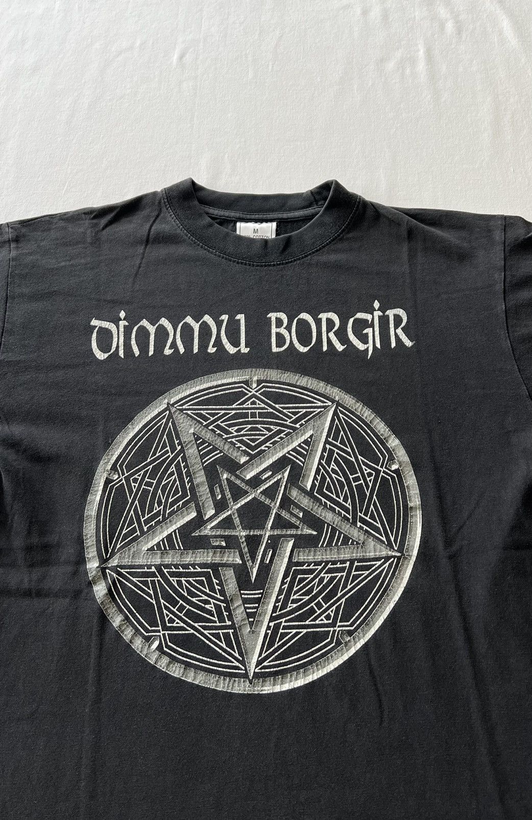 Band Tees Vintage 90s Dimmu Borgir Black Tee Size US M / EU 48-50 / 2 - 3 Thumbnail