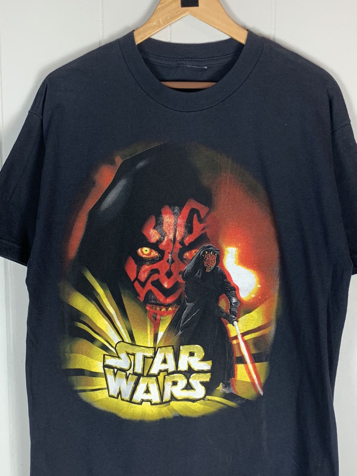 Star Wars × Vintage Vintage Star Wars Episode 1 Darth Maul Shirt Size US L / EU 52-54 / 3 - 2 Thumbnail