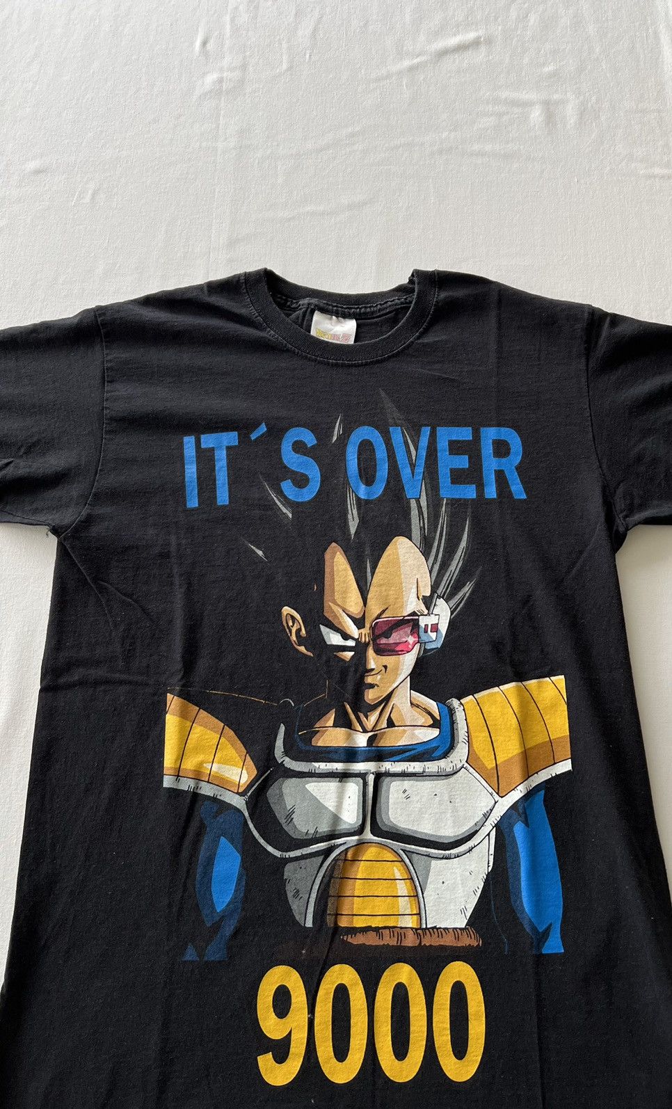 Anime Vintage 2000s Dragon Ball Its Over 9000 Tee (Sailor Moon) Size US S / EU 44-46 / 1 - 4 Thumbnail