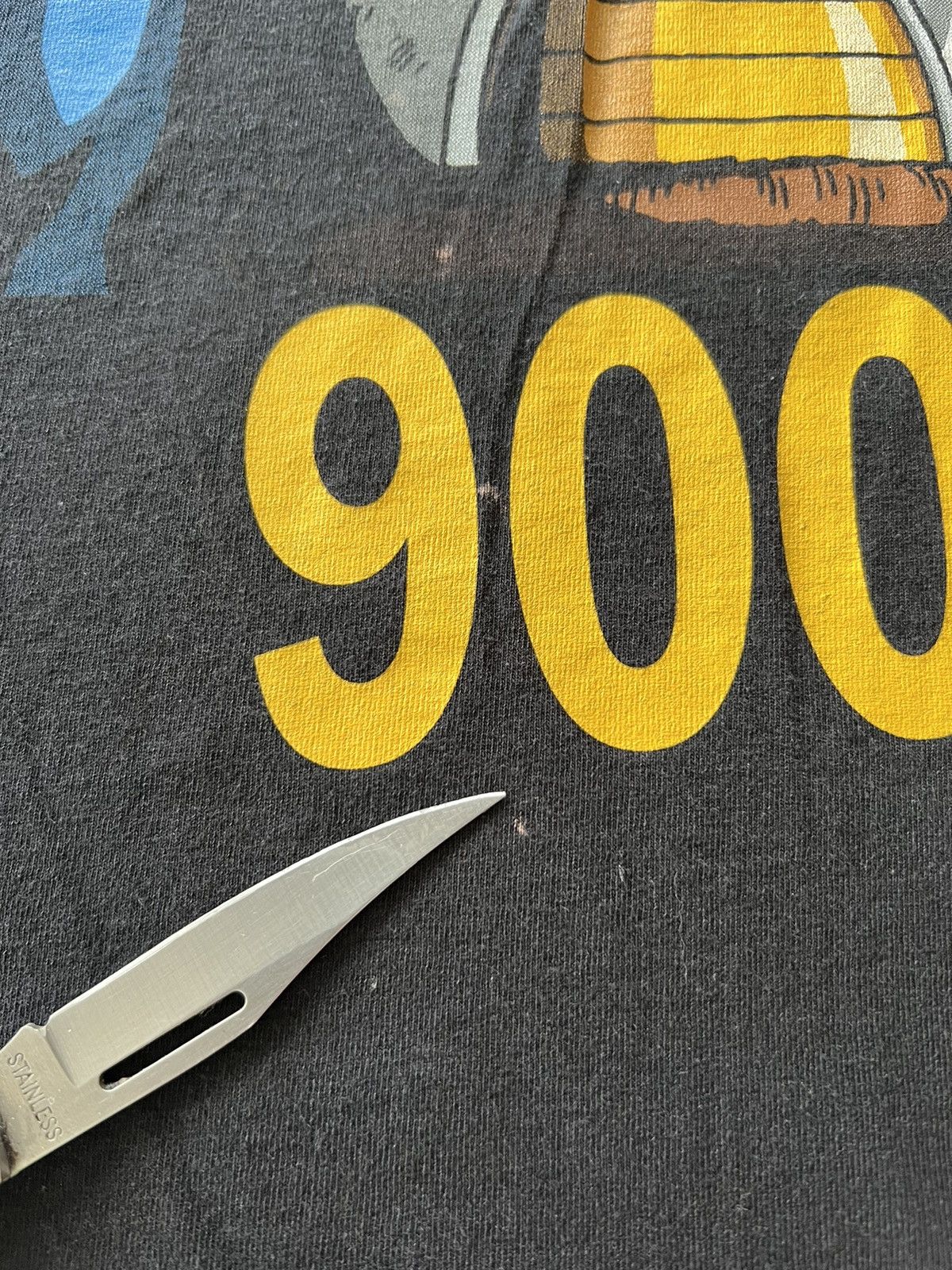 Anime Vintage 2000s Dragon Ball Its Over 9000 Tee (Sailor Moon) Size US S / EU 44-46 / 1 - 6 Thumbnail