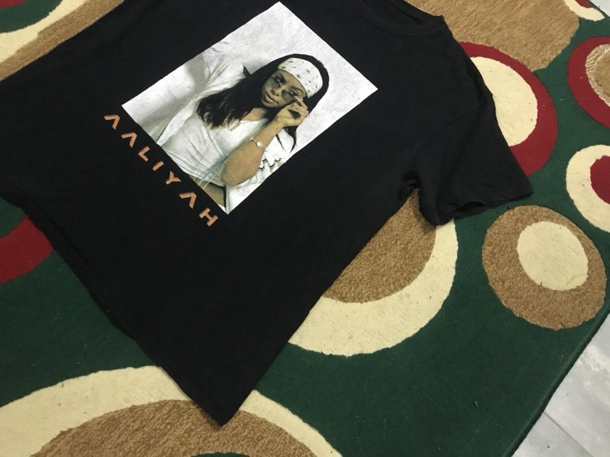 Rap Tees Aaliyah White Bandana Tee Size US M / EU 48-50 / 2 - 3 Thumbnail