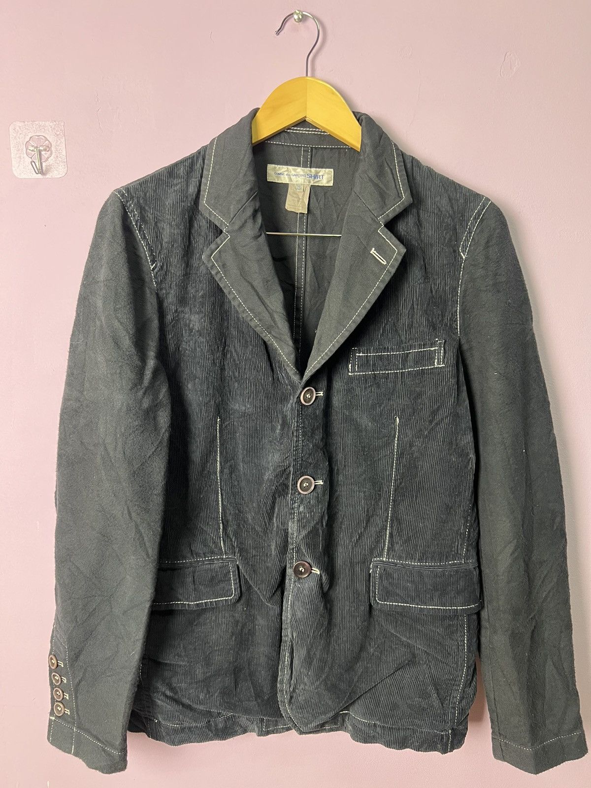 Comme des Garcons 🔥Comme Des Garçons Shirt Casual Blazer Size US XS / EU 42 / 0 - 2 Thumbnail