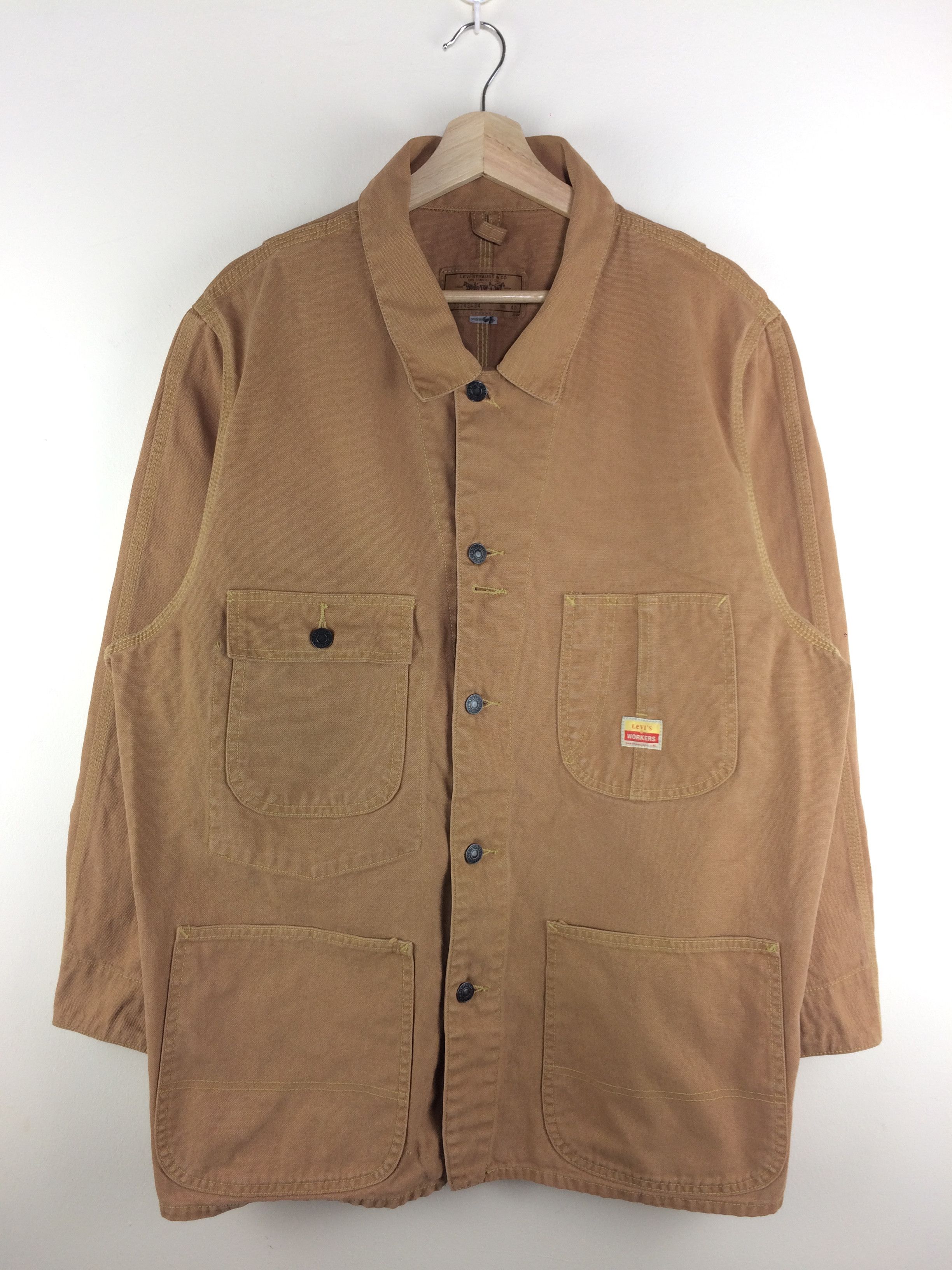 Levi's × Vintage Vintage Levi's Duck Canvas Workwear Barn Chore Jacket Size US M / EU 48-50 / 2 - 5 Thumbnail