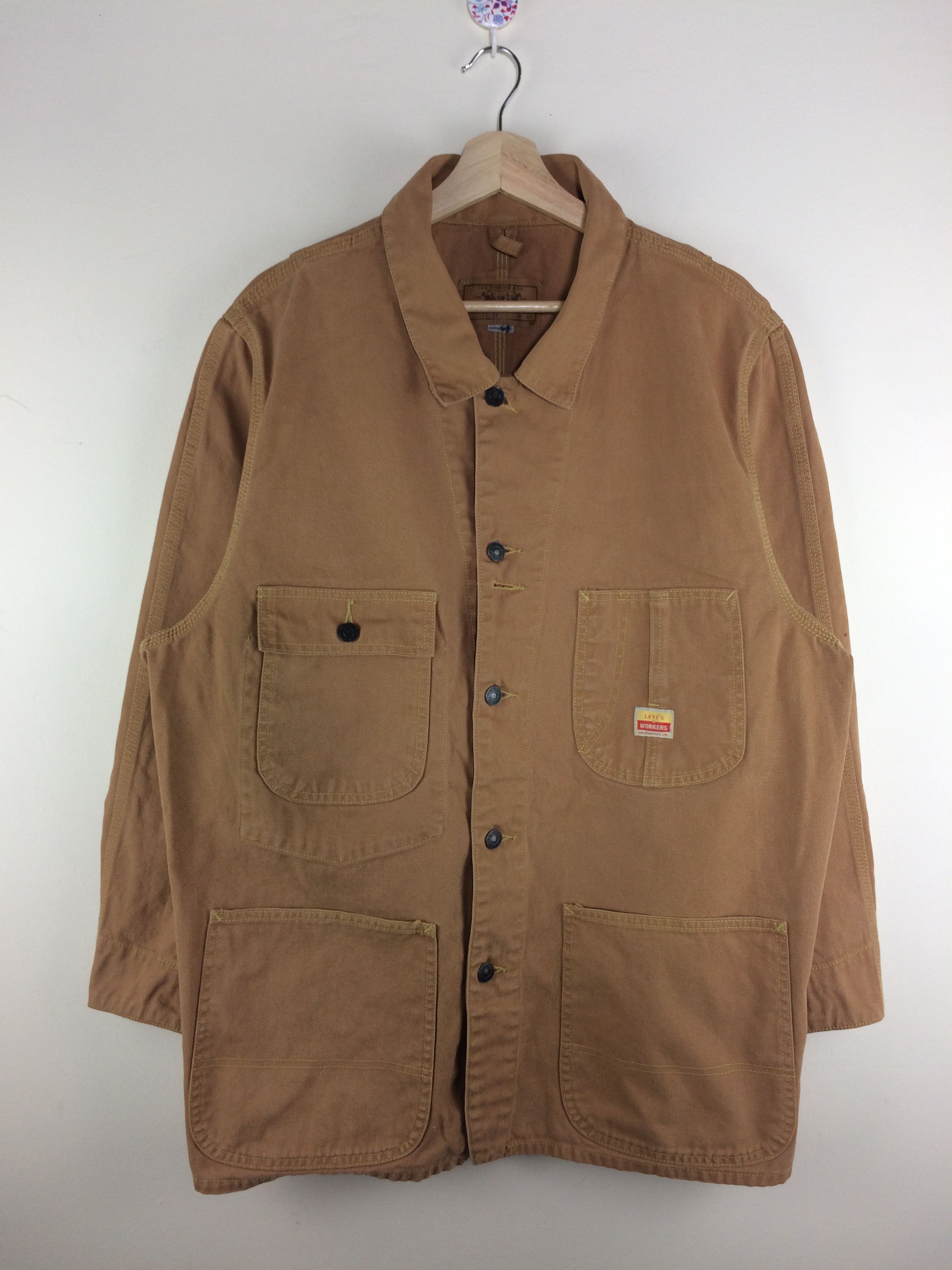 Levi's × Vintage Vintage Levi's Duck Canvas Workwear Barn Chore Jacket Size US M / EU 48-50 / 2 - 4 Thumbnail